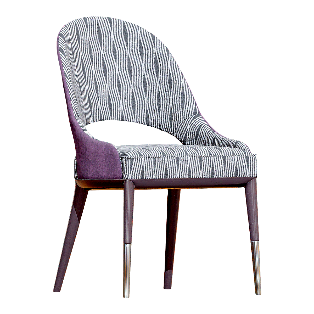 现代北欧简约布艺靠背椅 | 靠背椅,餐椅,现代,休闲椅,北欧,布艺,客厅,餐厅,高脚靠背椅,3D模型,3D打印,3D素材,obj,glTF,fbx,dae,stl,3ds,glb,usdz,3dmax,blender模型,VisionPro,3D建模,3D扫描,3d打印模型