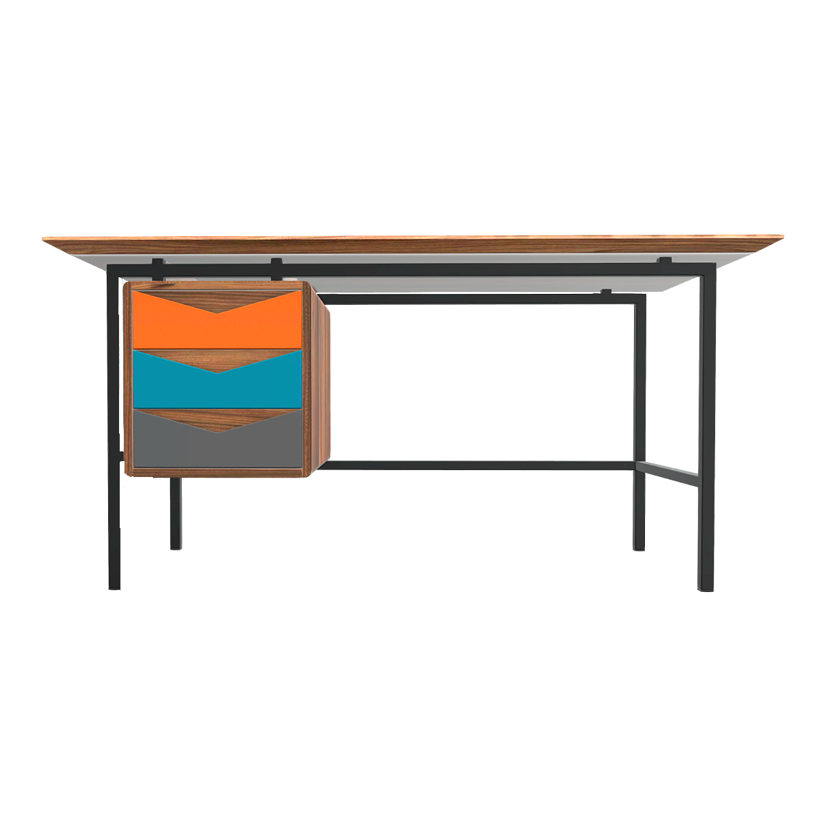 丹麦Finn Juhl胡桃木拼色抽屉书桌 | 简约,办公桌,胡桃木,北欧,办公室,书房,抽屉桌,多功能书桌,丹麦,拼色,3D模型,3D打印,3D素材,obj,glTF,fbx,dae,stl,3ds,glb,usdz,3dmax,blender模型,VisionPro,3D建模,3D扫描,3d打印模型