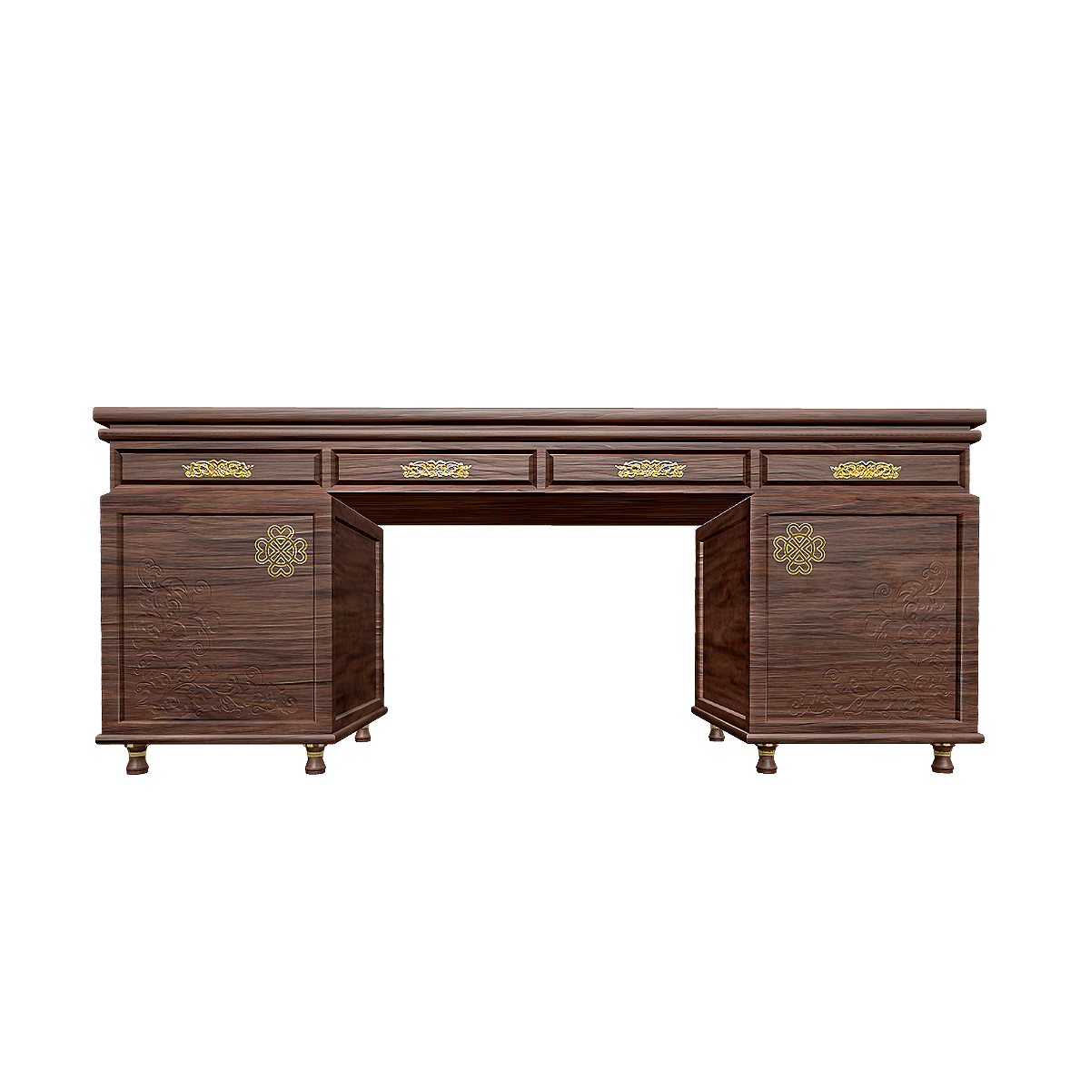 新中式简约全实木带抽屉书桌 | 复古,实木,简约,办公桌,新中式,书桌,办公室,书房,抽屉桌,3D模型,3D打印,3D素材,obj,glTF,fbx,dae,stl,3ds,glb,usdz,3dmax,blender模型,VisionPro,3D建模,3D扫描,3d打印模型
