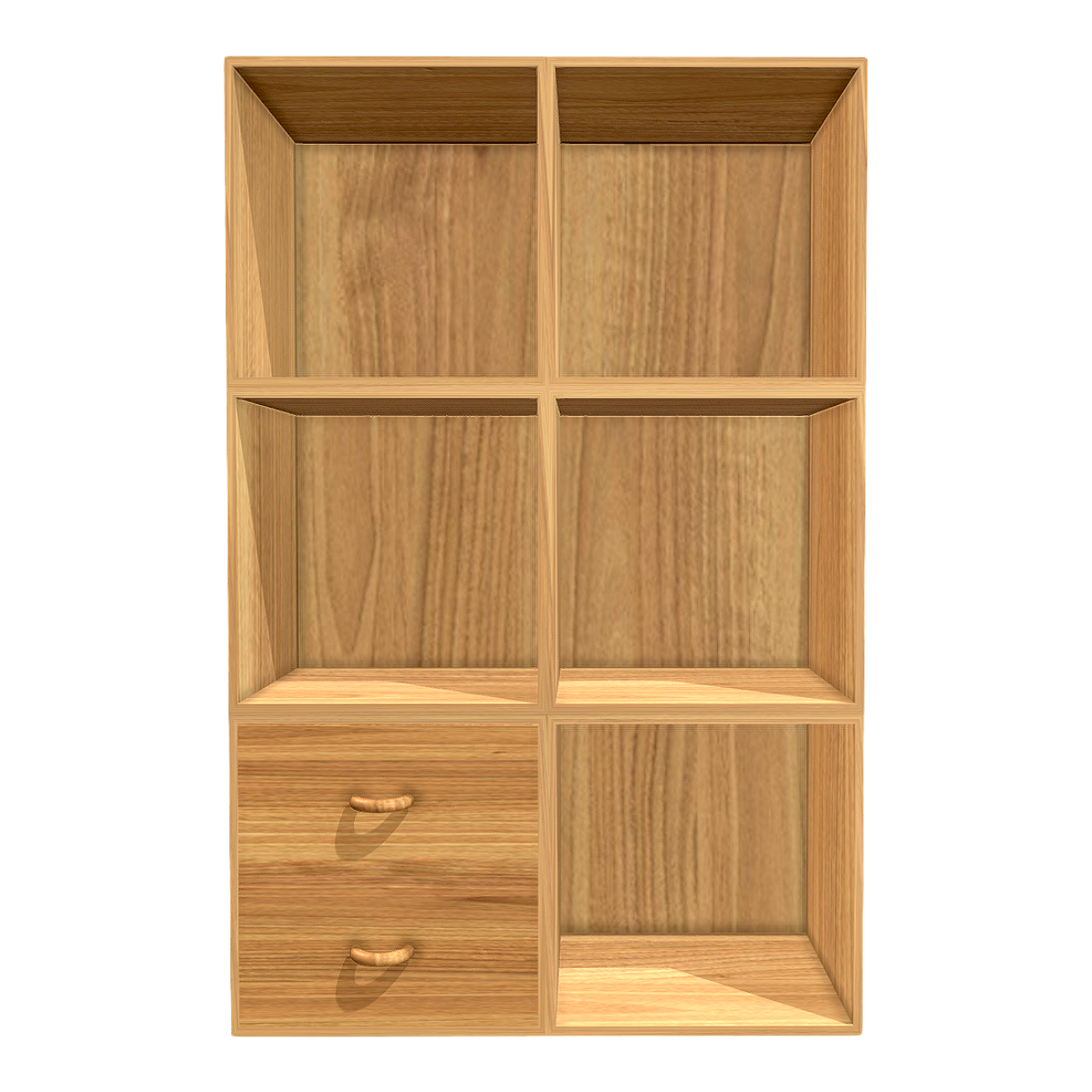 现代极简全实木格子储物柜 | 柜子,实木,置物架,书架,收纳柜,储物柜,格子柜,卧室,书房,极简,3D模型,3D打印,3D素材,obj,glTF,fbx,dae,stl,3ds,glb,usdz,3dmax,blender模型,VisionPro,3D建模,3D扫描,3d打印模型