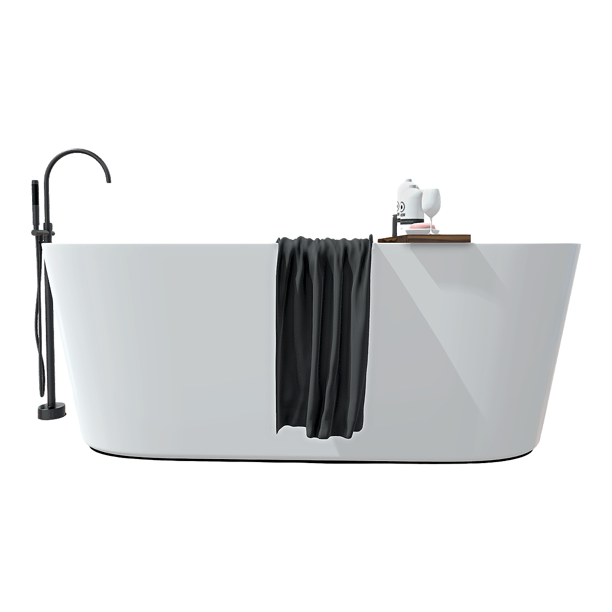 简约亚克力独立式落地椭圆形浴缸 | 简约,浴室,浴缸,亚克力,浴盆,独立式浴缸,泡澡,落地浴缸,3D模型,3D打印,3D素材,obj,glTF,fbx,dae,stl,3ds,glb,usdz,3dmax,blender模型,VisionPro,3D建模,3D扫描,3d打印模型