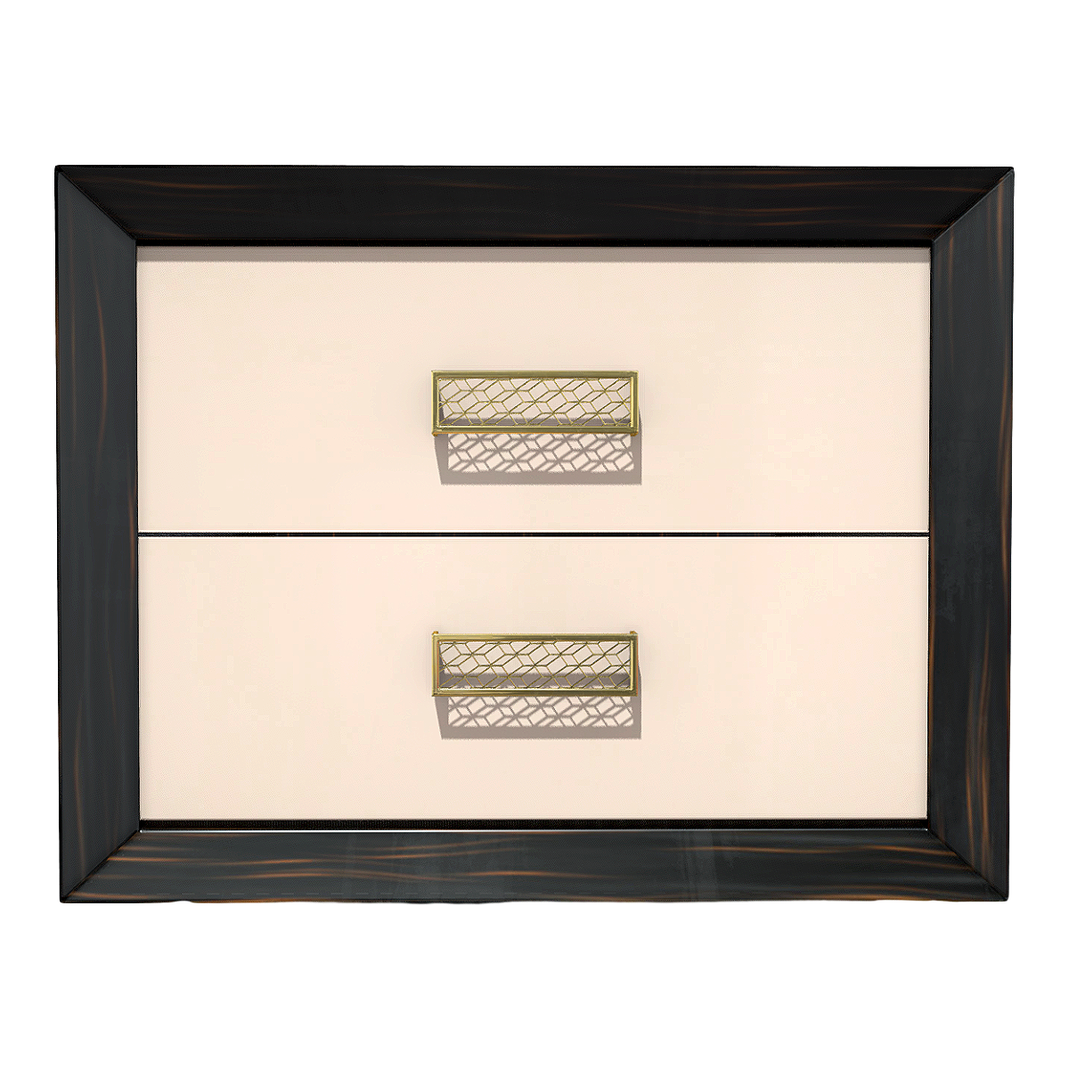 现代简约轻奢双层抽屉床头柜 | 简约,抽屉柜,收纳柜,轻奢,现代,床头柜,床边柜,双层柜子,3D模型,3D打印,3D素材,obj,glTF,fbx,dae,stl,3ds,glb,usdz,3dmax,blender模型,VisionPro,3D建模,3D扫描,3d打印模型