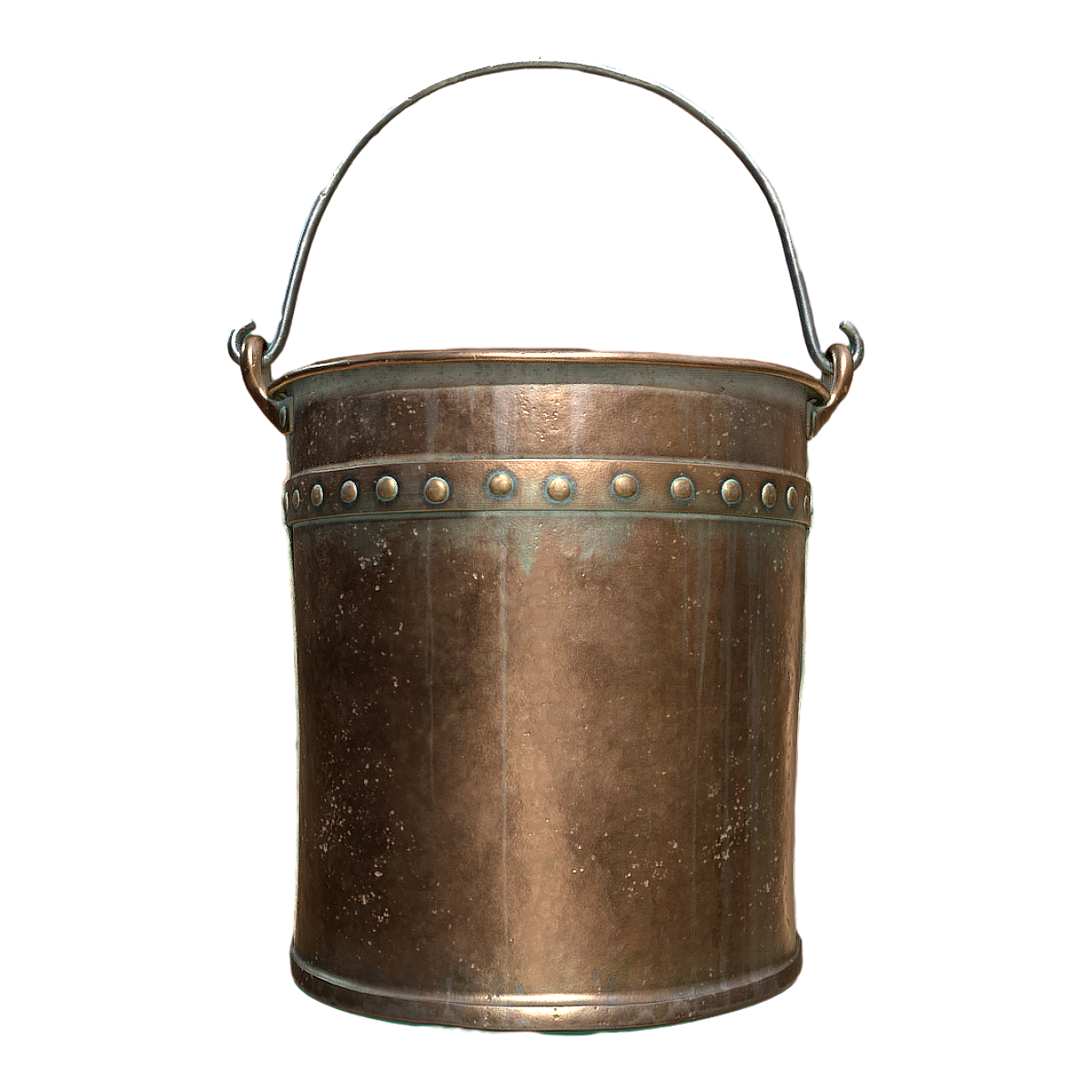 欧式复古做旧带手提铜桶收纳桶 | 做旧,复古,欧式,手提桶,收纳桶,铜桶,园艺桶,水桶,3D模型,3D打印,3D素材,obj,glTF,fbx,dae,stl,3ds,glb,usdz,3dmax,blender模型,VisionPro,3D建模,3D扫描,3d打印模型