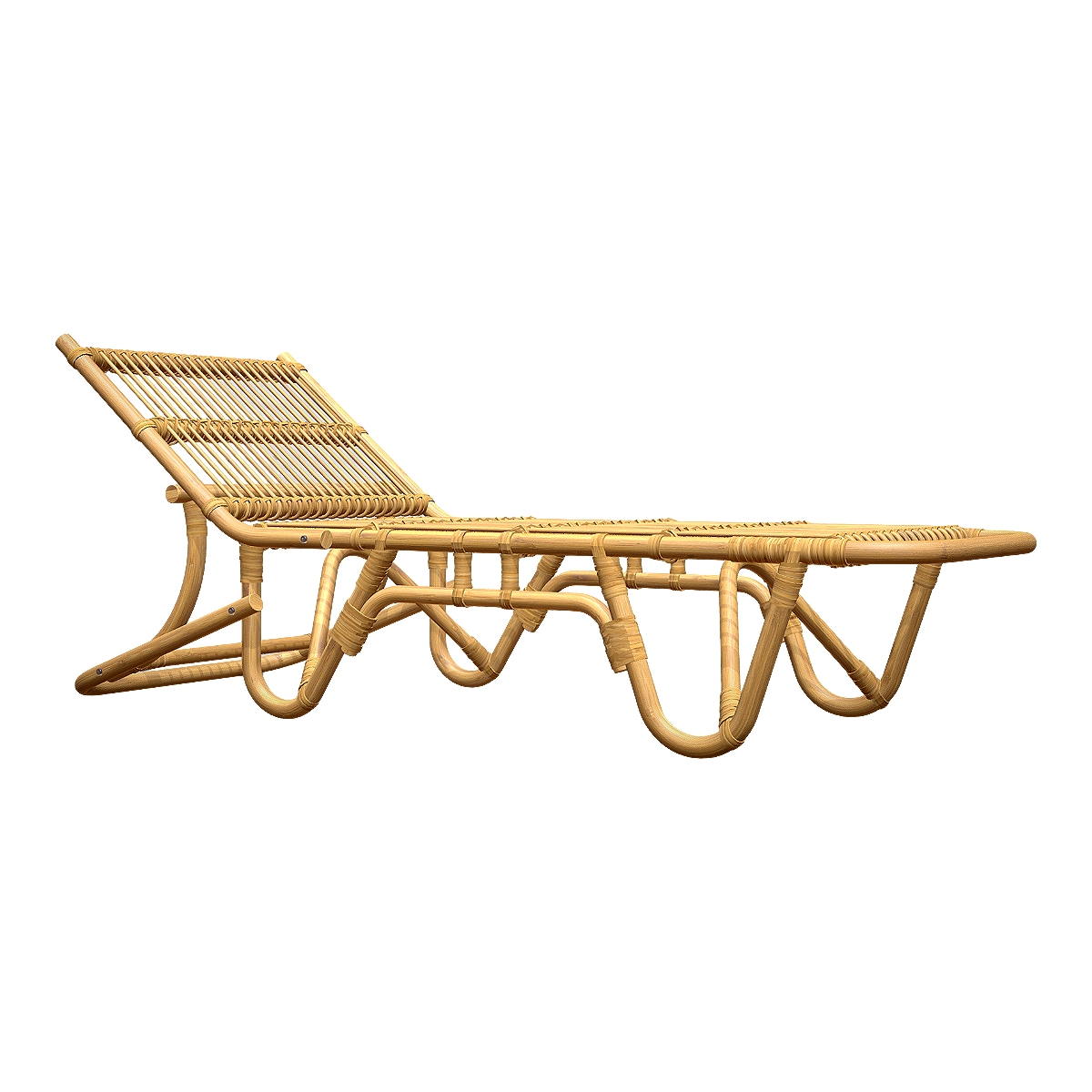 20世纪60年代里维埃拉风格的法式躺椅 | 庭院,复古,户外,躺椅,沙滩椅,藤编家具,法式躺椅,里维埃拉风格,3D模型,3D打印,3D素材,obj,glTF,fbx,dae,stl,3ds,glb,usdz,3dmax,blender模型,VisionPro,3D建模,3D扫描,3d打印模型