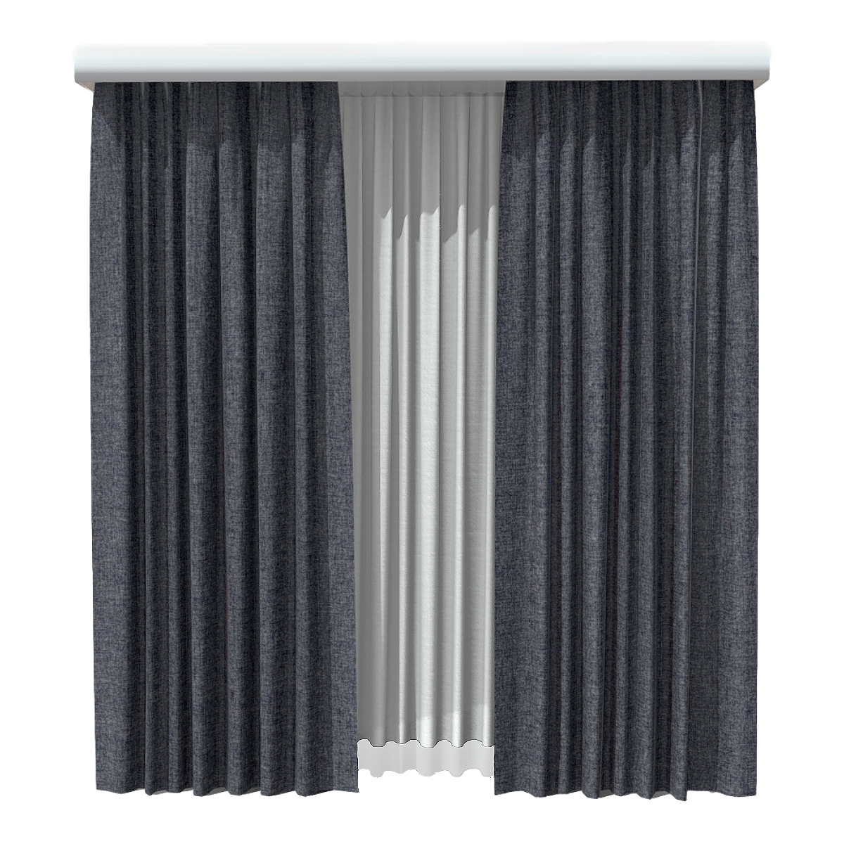 现代极简深浅灰色棉麻布艺窗帘 | 现代,极简风,侘寂风,飘窗,卧室窗帘,纱帘,棉麻窗帘,灰色窗帘,纯色窗帘,布艺窗帘,3D模型,3D打印,3D素材,obj,glTF,fbx,dae,stl,3ds,glb,usdz,3dmax,blender模型,VisionPro,3D建模,3D扫描,3d打印模型