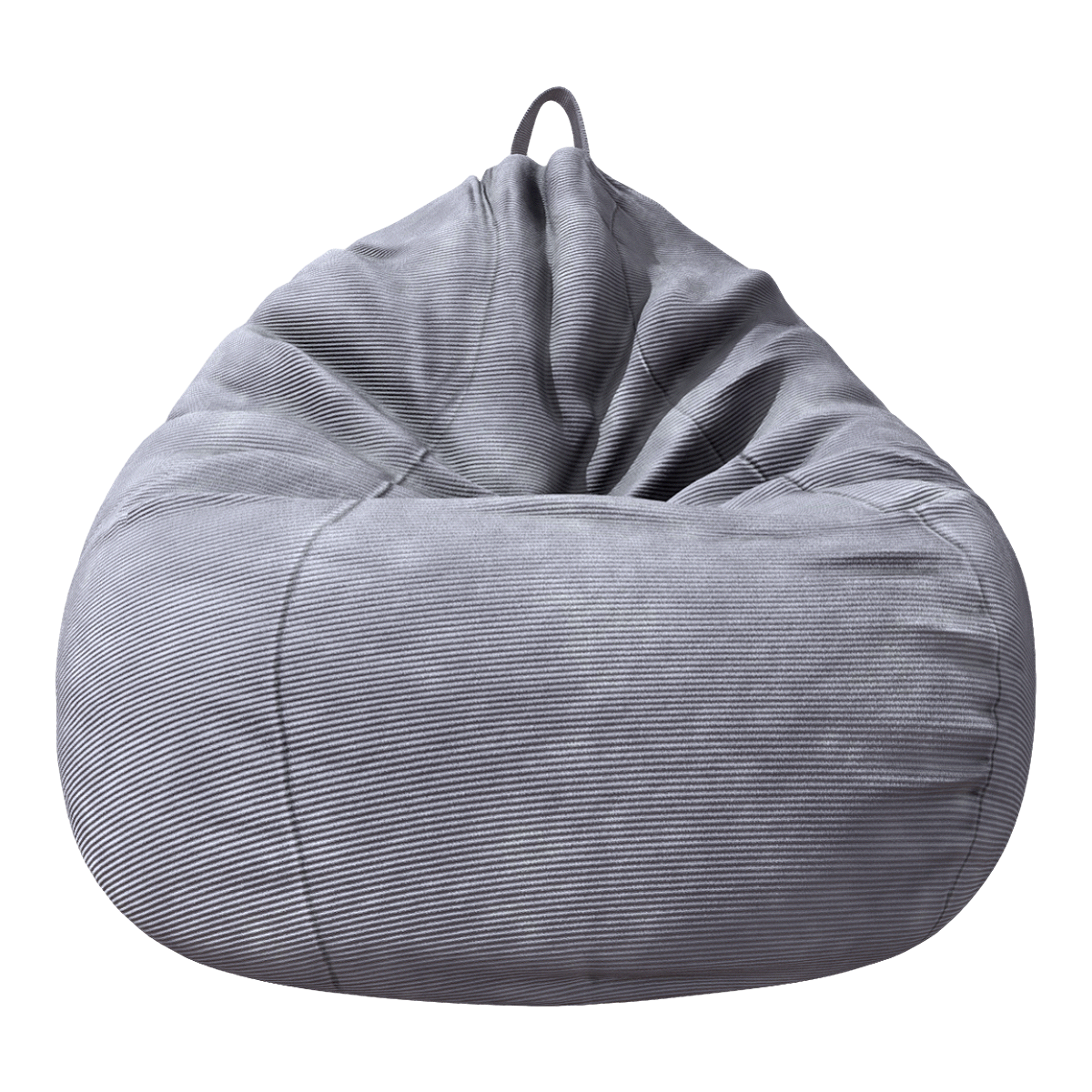 简约休闲灰色布艺豆袋懒人沙发 | 简约,躺椅,休闲,懒人沙发,布艺沙发,豆袋沙发,榻榻米,圆形躺椅,豆袋,飘窗懒人沙发,3D模型,3D打印,3D素材,obj,glTF,fbx,dae,stl,3ds,glb,usdz,3dmax,blender模型,VisionPro,3D建模,3D扫描,3d打印模型