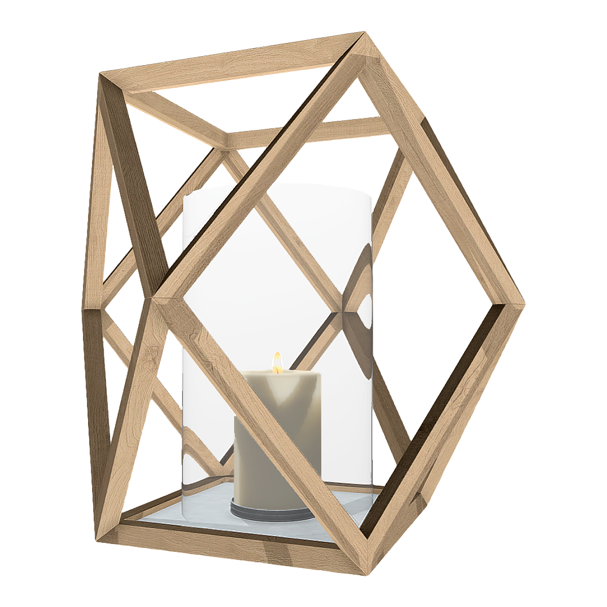 北欧简约实木几何框床头灯桌面烛台 | 桌面台灯,台灯,简约,北欧,烛台,蜡烛,床头灯,实木台灯,创意烛台,烛台摆件,3D模型,3D打印,3D素材,obj,glTF,fbx,dae,stl,3ds,glb,usdz,3dmax,blender模型,VisionPro,3D建模,3D扫描,3d打印模型