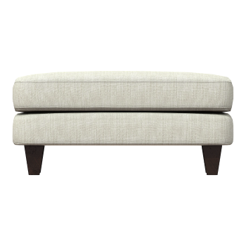 现代简约北欧象牙白色布艺软包凳玄关换鞋凳