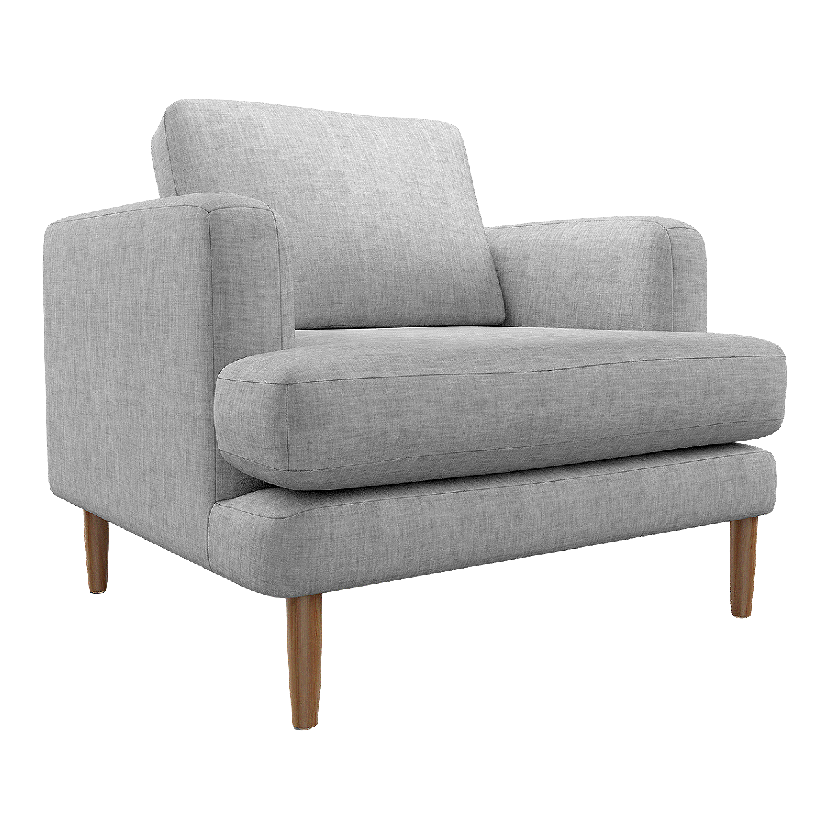 现代简约北欧风浅灰色布艺单人沙发椅 | 沙发椅,北欧风,简约,单人沙发椅,现代,洽谈椅,休闲椅,侘寂风,懒人沙发椅,布艺沙发椅,3D模型,3D打印,3D素材,obj,glTF,fbx,dae,stl,3ds,glb,usdz,3dmax,blender模型,VisionPro,3D建模,3D扫描,3d打印模型