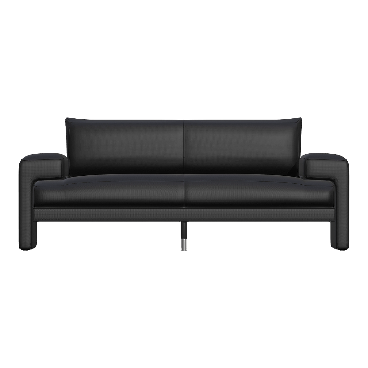 现代极简黑色科技布艺软包沙发多人位直排沙发 | 黑色沙发,现代,极简风,侘寂风,多人位沙发,一字型沙发,科技布沙发,直排沙发,纯色沙发,客厅长沙发,3D模型,3D打印,3D素材,obj,glTF,fbx,dae,stl,3ds,glb,usdz,3dmax,blender模型,VisionPro,3D建模,3D扫描,3d打印模型