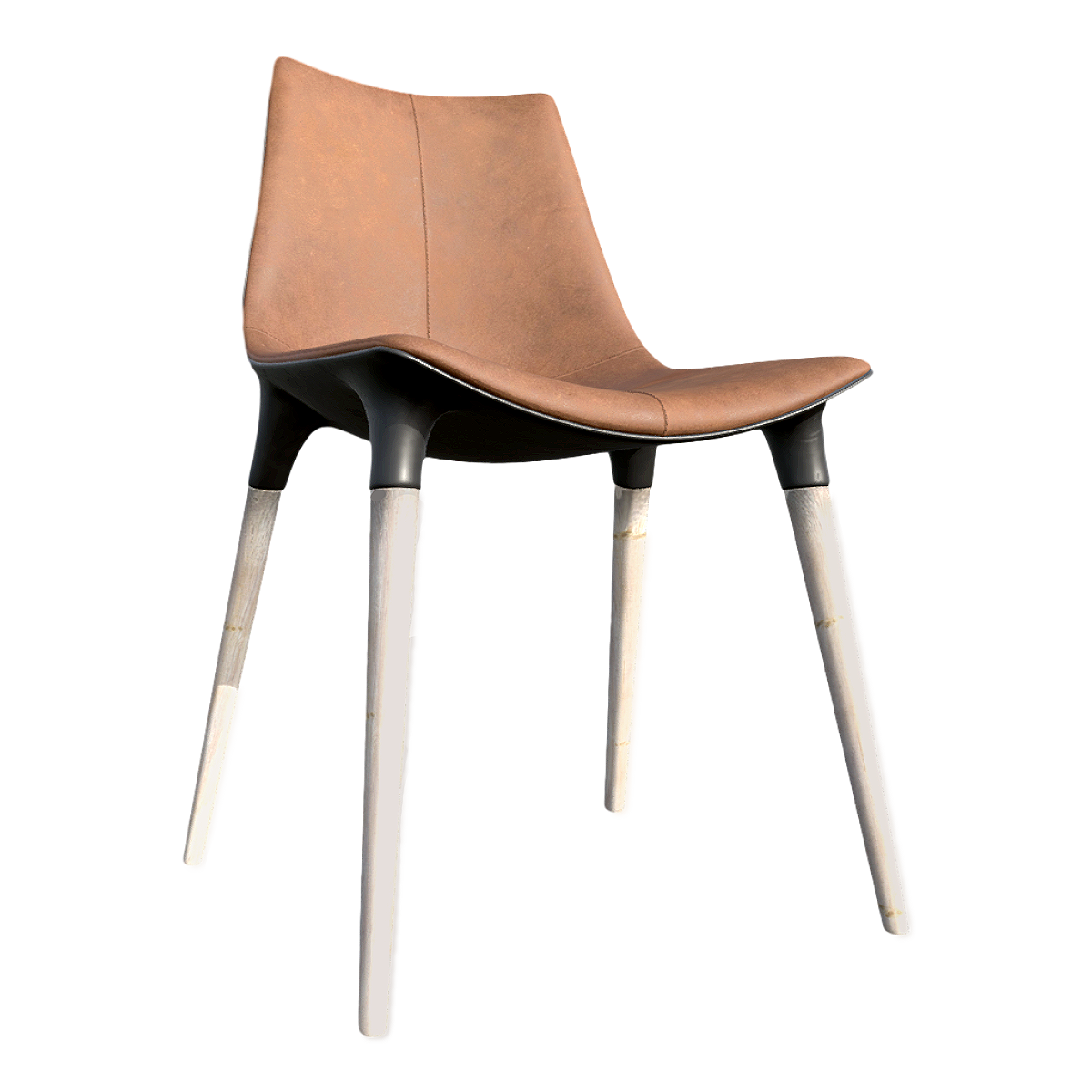 现代简约意式轻奢棕色翻毛皮软包靠背椅休闲U型椅 | 简约,靠背椅,餐椅,轻奢,现代,休闲椅,咖啡厅椅,皮革软包椅,意式椅凳,翻毛皮软包椅,3D模型,3D打印,3D素材,obj,glTF,fbx,dae,stl,3ds,glb,usdz,3dmax,blender模型,VisionPro,3D建模,3D扫描,3d打印模型