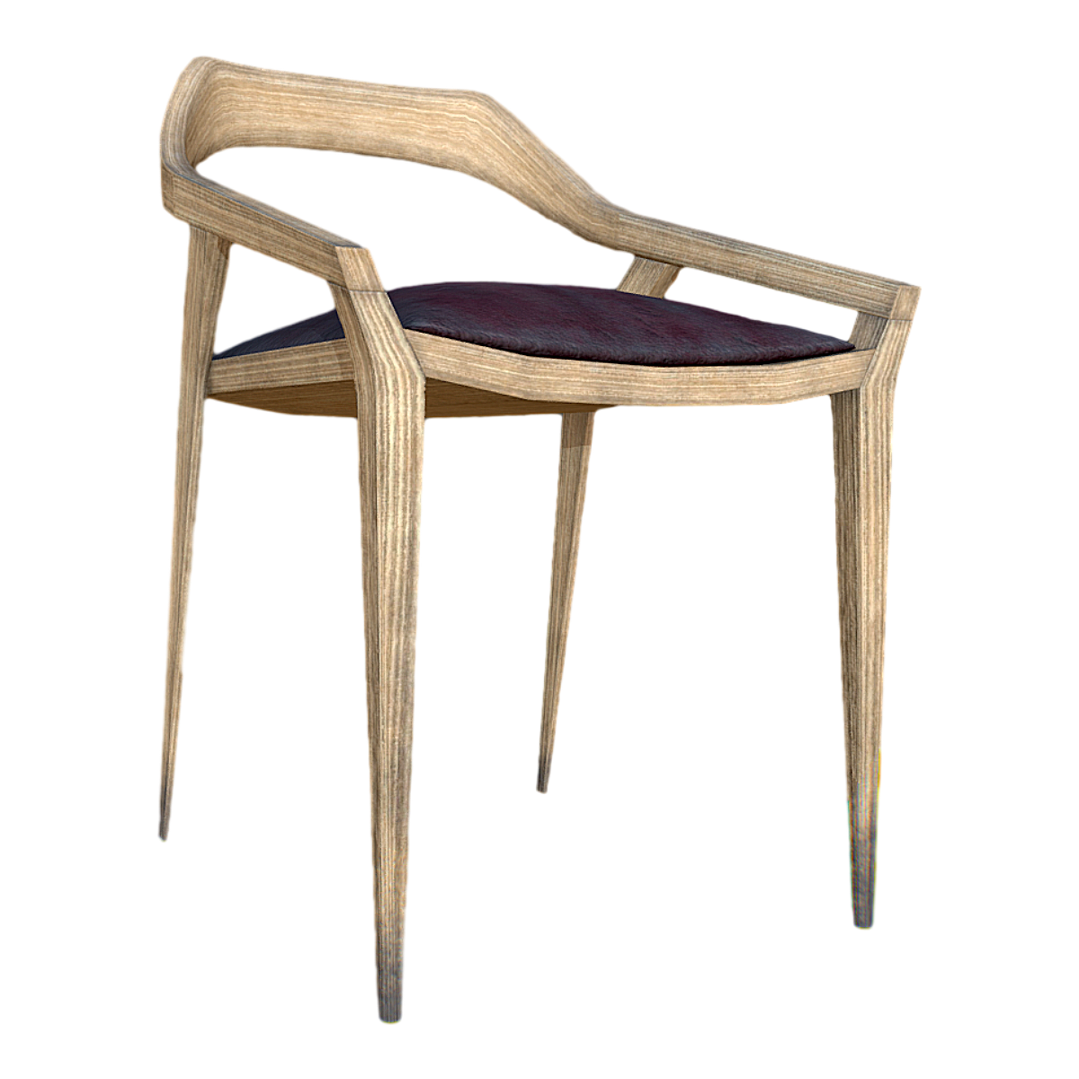 做旧现代简约侘寂风实木靠背休闲椅 | 实木椅,简约,餐椅,侘寂风,皮革软包椅,泡茶椅,靠背椅扶手椅,做旧靠背椅,做旧实木椅,做旧休闲椅,3D模型,3D打印,3D素材,obj,glTF,fbx,dae,stl,3ds,glb,usdz,3dmax,blender模型,VisionPro,3D建模,3D扫描,3d打印模型