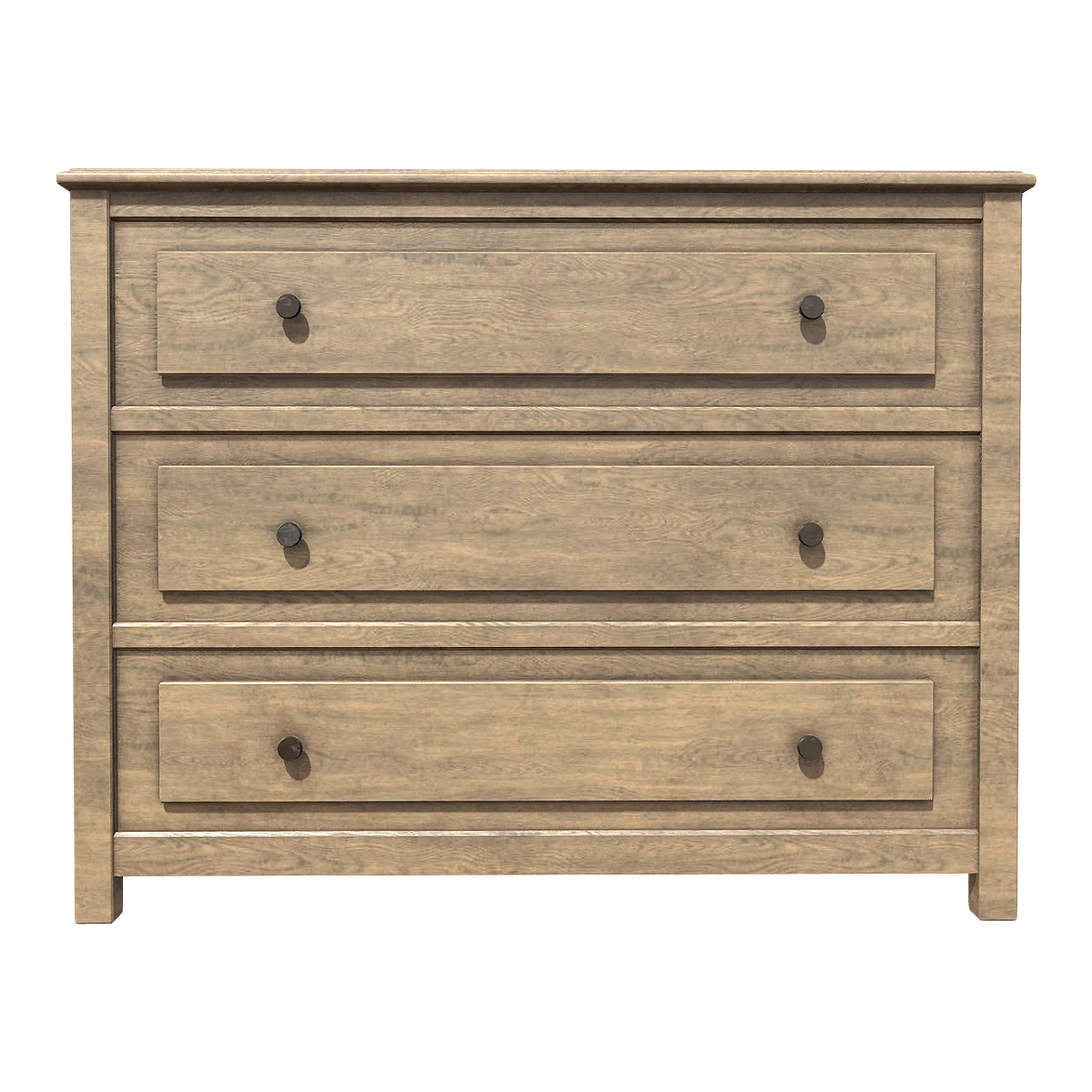 做旧简约复古实木三斗柜玄关抽屉收纳柜 | 简约,抽屉柜,收纳柜,实木柜,餐边柜,斗柜,三斗柜,复古实木柜,做旧斗柜,做旧抽屉柜,3D模型,3D打印,3D素材,obj,glTF,fbx,dae,stl,3ds,glb,usdz,3dmax,blender模型,VisionPro,3D建模,3D扫描,3d打印模型