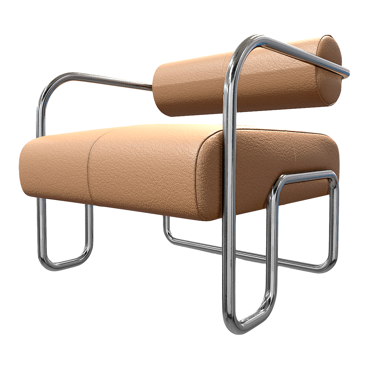 简约北轻奢欧风卡其色皮革软包单人沙发椅休闲椅 | 单人沙发,北欧风,简约,单人沙发椅,轻奢,洽谈椅,休闲椅,扶手椅,皮革靠背椅,皮革软包沙发椅,3D模型,3D打印,3D素材,obj,glTF,fbx,dae,stl,3ds,glb,usdz,3dmax,blender模型,VisionPro,3D建模,3D扫描,3d打印模型