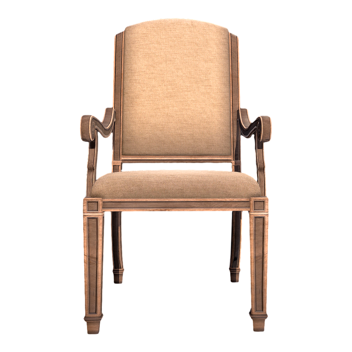 做旧复古欧式实木布艺软包靠背扶手椅餐椅休闲椅 | 餐椅,休闲椅,实木餐椅,扶手椅,布艺软包靠背椅,实木靠背椅,做旧靠背椅,欧式靠背椅,复古欧式餐椅,做旧实木餐椅,3D模型,3D打印,3D素材,obj,glTF,fbx,dae,stl,3ds,glb,usdz,3dmax,blender模型,VisionPro,3D建模,3D扫描,3d打印模型