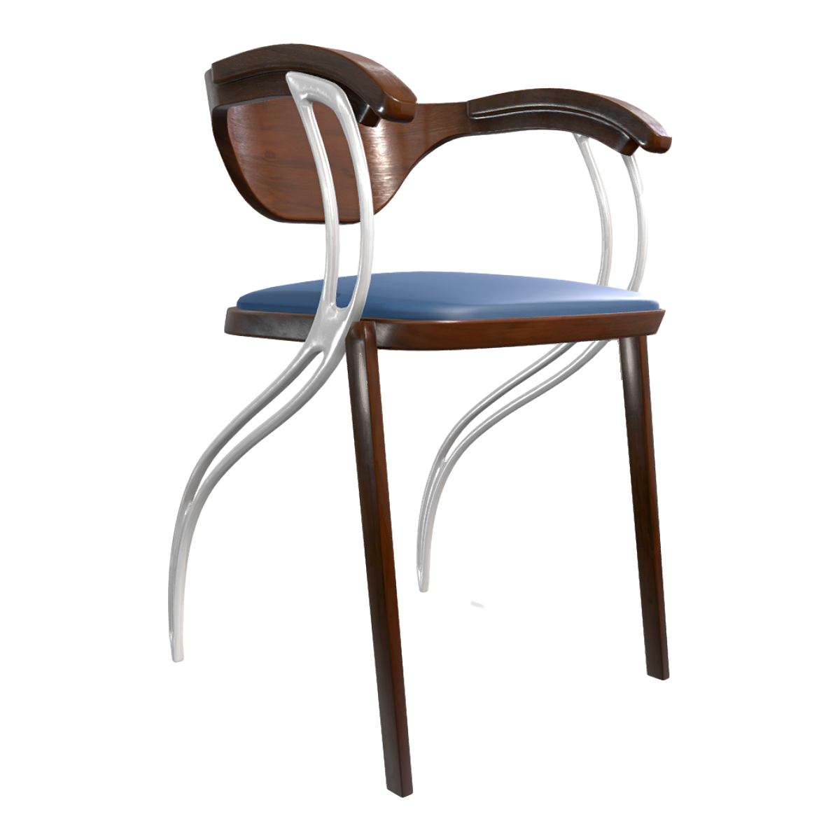 设计感创意造型实木靠背椅休闲餐椅咖啡厅椅 | 实木椅,餐椅,扶手椅,餐厅椅,咖啡厅椅,设计感靠背椅,创意造型休闲椅,设计感餐椅,设计感扶手椅,创意造型餐厅,3D模型,3D打印,3D素材,obj,glTF,fbx,dae,stl,3ds,glb,usdz,3dmax,blender模型,VisionPro,3D建模,3D扫描,3d打印模型