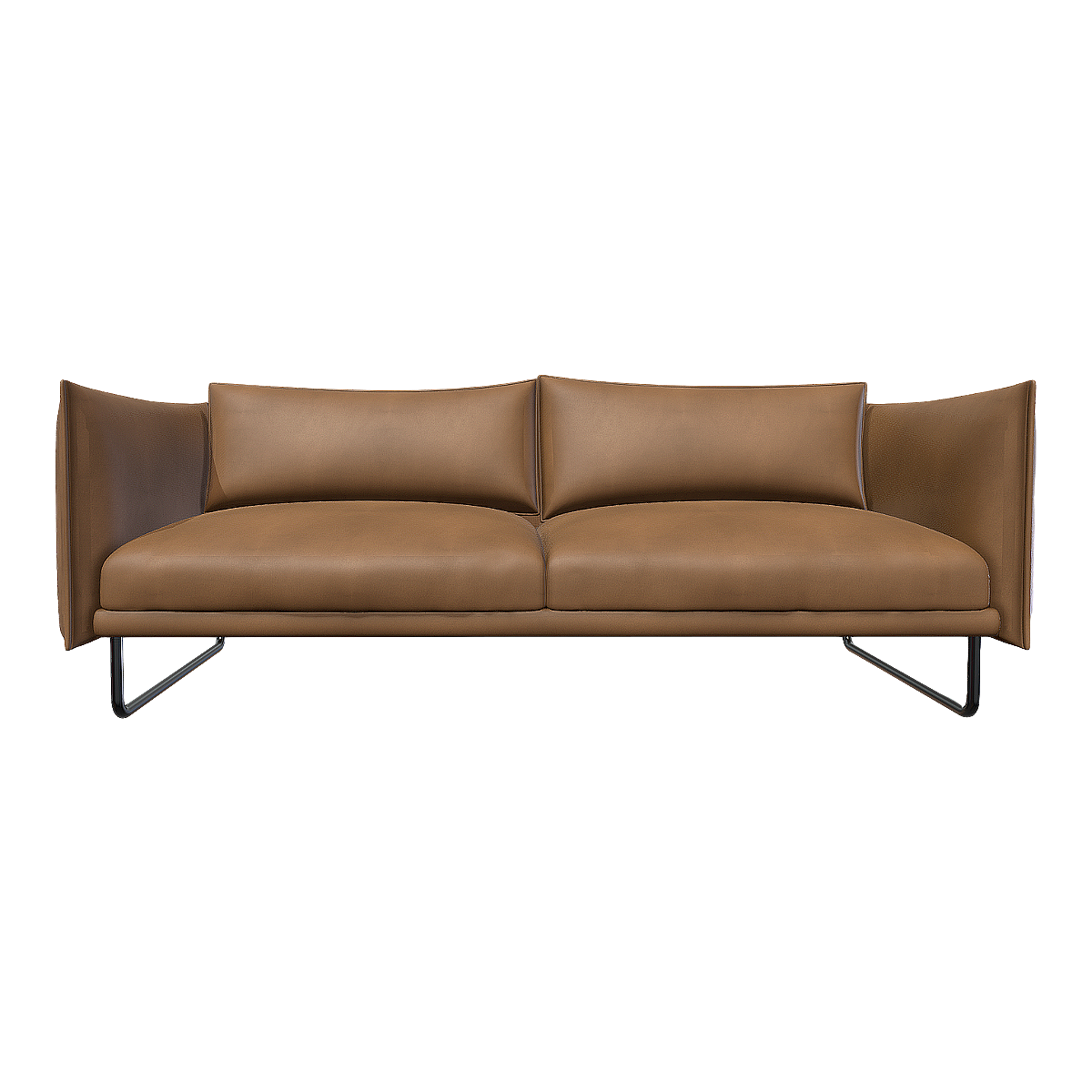 现代简约意式棕色真皮软包双人位直排沙发 | 真皮沙发,简约,轻奢,现代,意式沙发,多人位沙发,皮革沙发,一字型沙发,直排沙发,真皮双人位沙发,3D模型,3D打印,3D素材,obj,glTF,fbx,dae,stl,3ds,glb,usdz,3dmax,blender模型,VisionPro,3D建模,3D扫描,3d打印模型