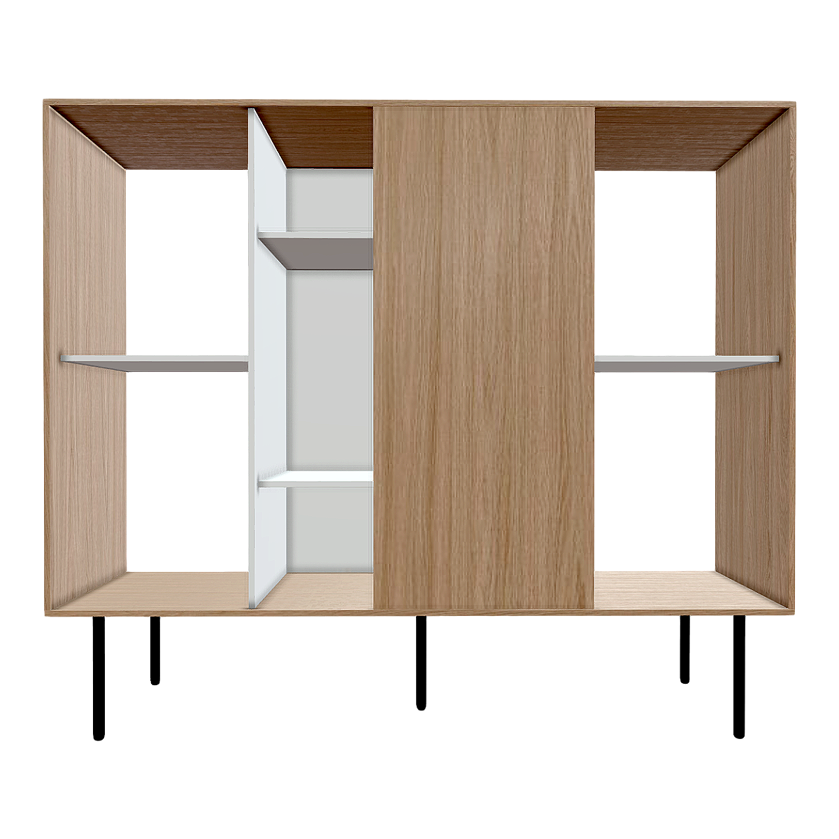 现代简约北欧风实木落地式置物架玄关隔断储物收纳架 | 北欧风,置物架,书架,收纳柜,储物柜,实木柜,展示架,实木置物架,隔断架,落地式置物架,3D模型,3D打印,3D素材,obj,glTF,fbx,dae,stl,3ds,glb,usdz,3dmax,blender模型,VisionPro,3D建模,3D扫描,3d打印模型