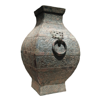 周朝时期的青铜方壶