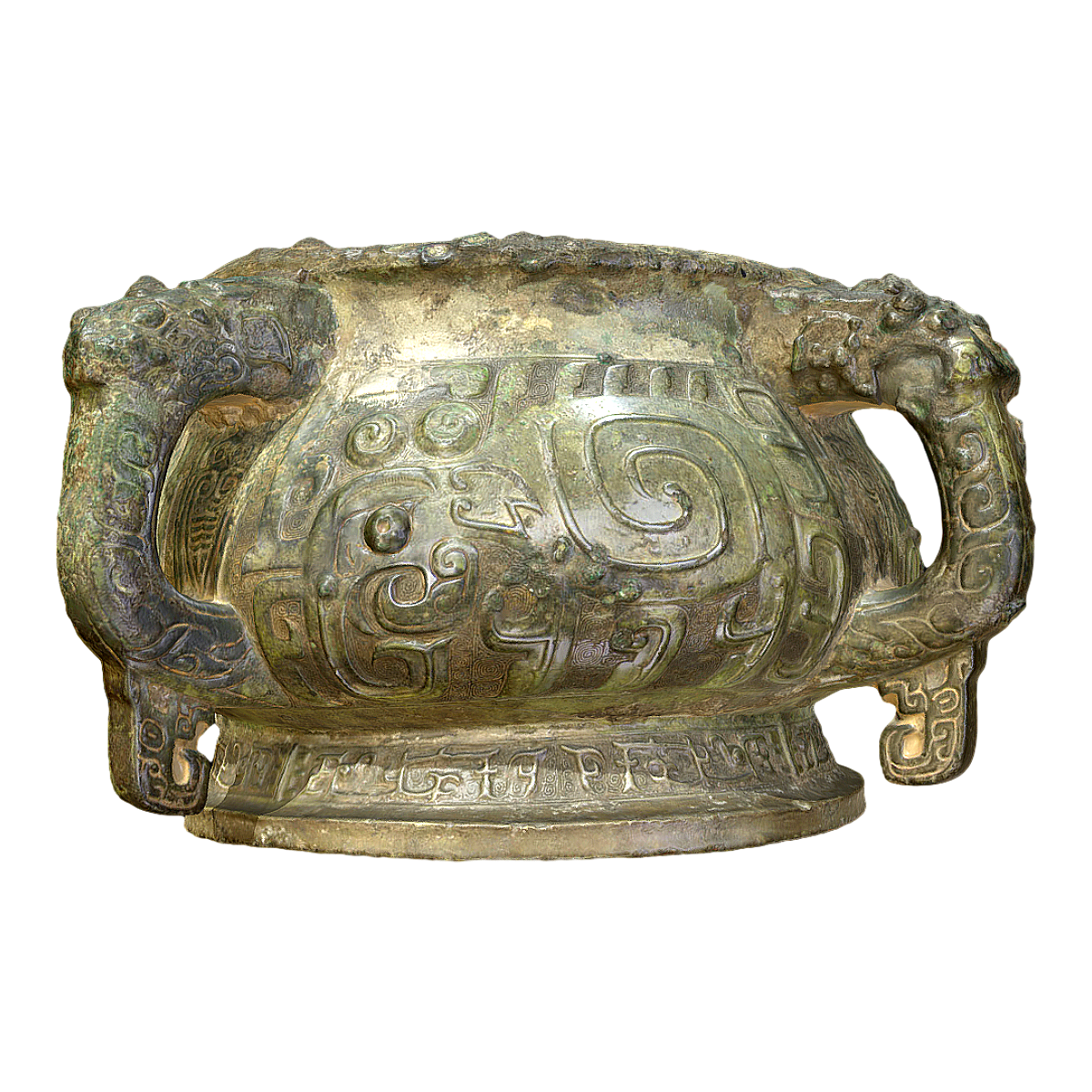 西周周康王时期的邢侯簋 | 大英博物馆,青铜器,博物馆藏品,国宝级文物,西周时期文物,邢侯簋,西周时期青铜器,邢侯簋图片,国家一级文物,青铜簋,3D模型,3D打印,3D素材,obj,glTF,fbx,dae,stl,3ds,glb,usdz,3dmax,blender模型,VisionPro,3D建模,3D扫描,3d打印模型