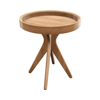 实木简约小圆桌