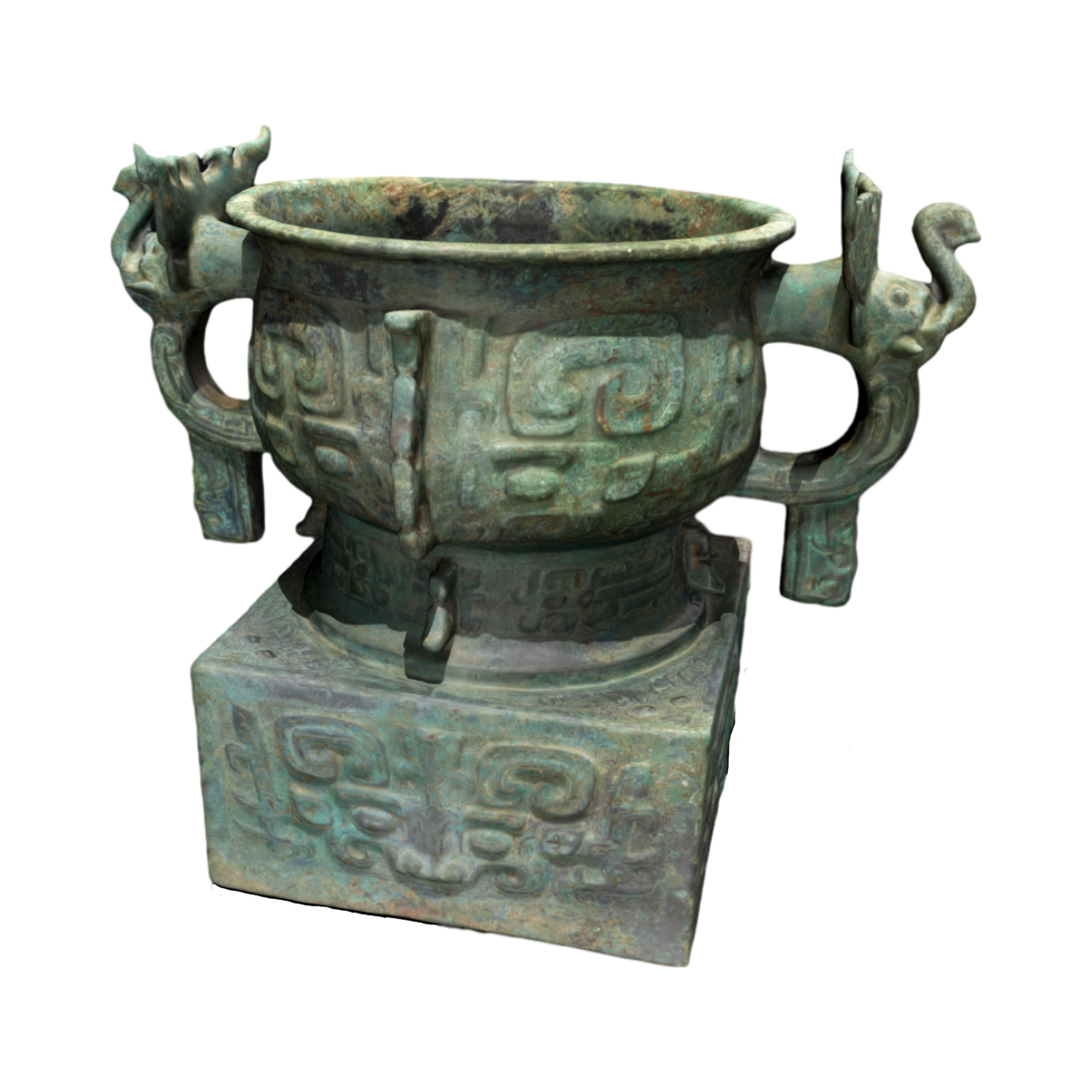 古董青铜鼎 | 摆件,宜家,古董,装饰品,青铜器,青铜鼎,鼎3D模型,3D模型,3D打印,3D素材,obj,glTF,fbx,dae,stl,3ds,glb,usdz,3dmax,blender模型,VisionPro,3D建模,3D扫描,3d打印模型