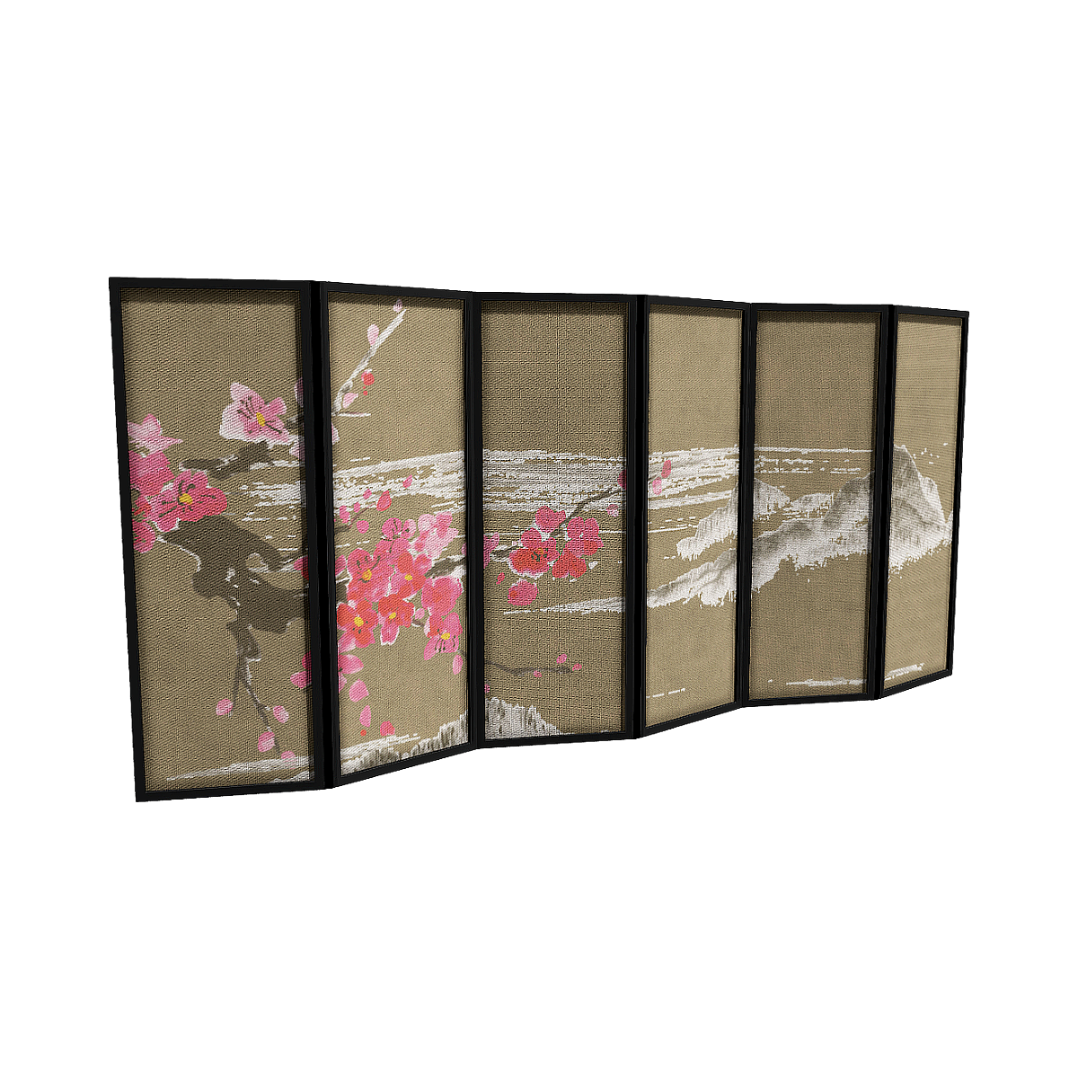 中式古典梅花竹编屏风 | 竹编,古典,中式,卧室,客厅,室内家具,梅花图案,屏风,屏风3D模型,隔断,3D模型,3D打印,3D素材,obj,glTF,fbx,dae,stl,3ds,glb,usdz,3dmax,blender模型,VisionPro,3D建模,3D扫描,3d打印模型