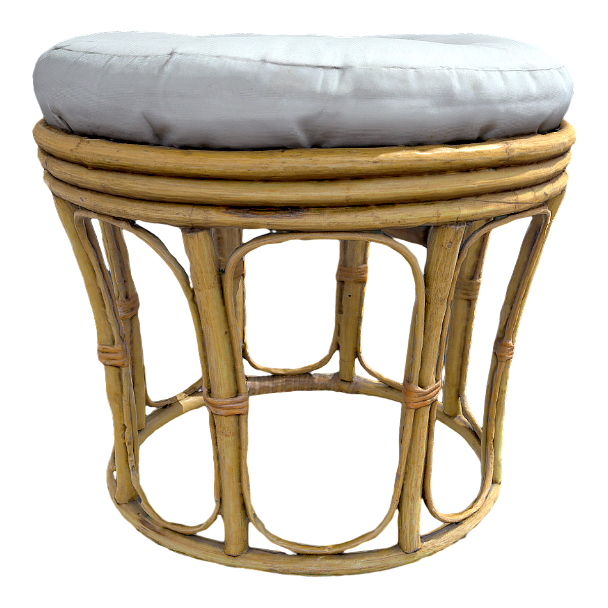 手工藤编矮凳坐墩休闲藤凳 | 凳子,藤编家具,矮凳,坐凳,藤凳,坐墩,手工家具,藤编凳子,3D模型,3D打印,3D素材,obj,glTF,fbx,dae,stl,3ds,glb,usdz,3dmax,blender模型,VisionPro,3D建模,3D扫描,3d打印模型