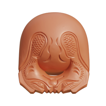 禅修法器佛具木鱼桂楠木实木整木精雕木鱼