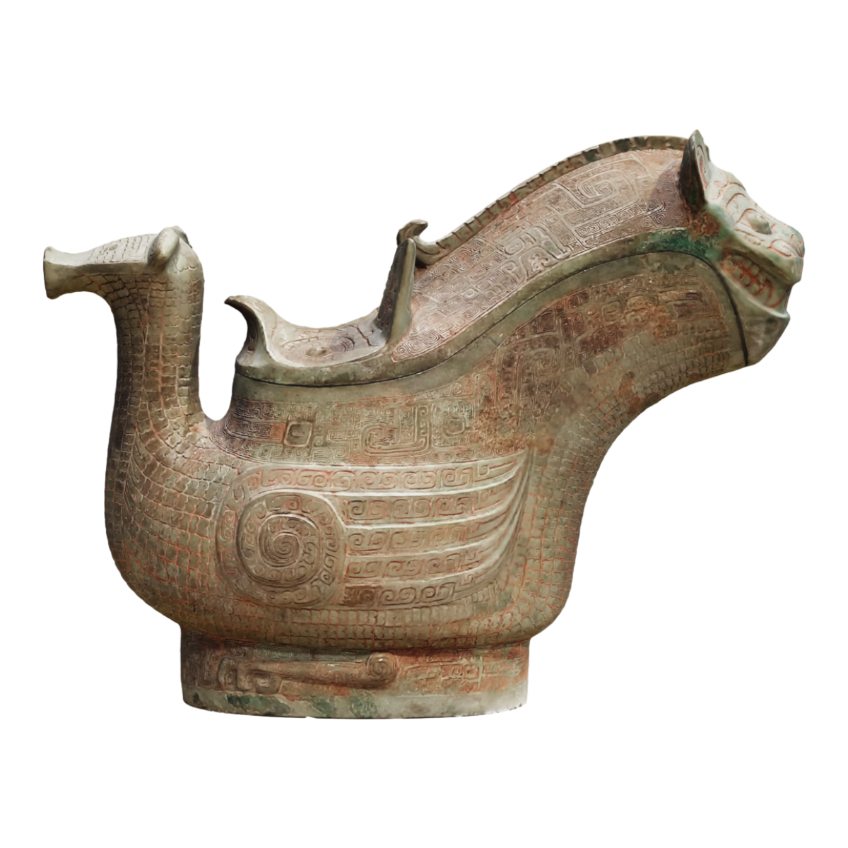 中国传统斟酒器皿觥 | 文物,古董,青铜器,青铜酒器,青铜酒壶,兕觥,青铜兽觥,觥,弗利尔博物馆,龙凤青铜觥,3D模型,3D打印,3D素材,obj,glTF,fbx,dae,stl,3ds,glb,usdz,3dmax,blender模型,VisionPro,3D建模,3D扫描,3d打印模型