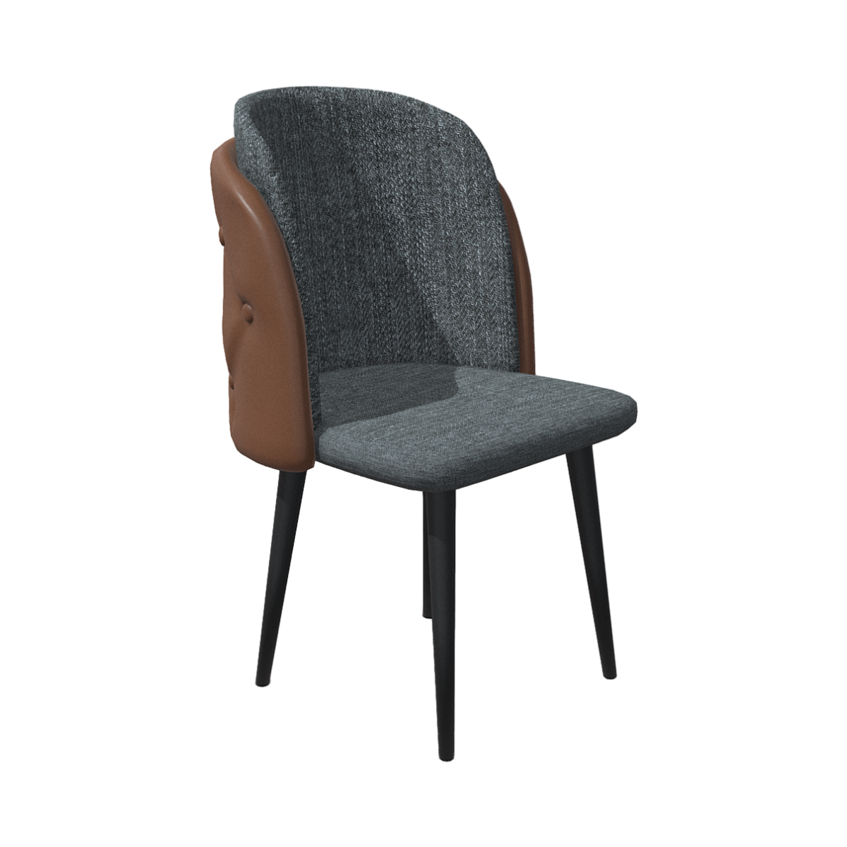 现代风皮革靠背椅 | 家具,椅子,宜家,靠背椅,现代,椅子3D模型,室内家具,皮革,3D模型,3D打印,3D素材,obj,glTF,fbx,dae,stl,3ds,glb,usdz,3dmax,blender模型,VisionPro,3D建模,3D扫描,3d打印模型