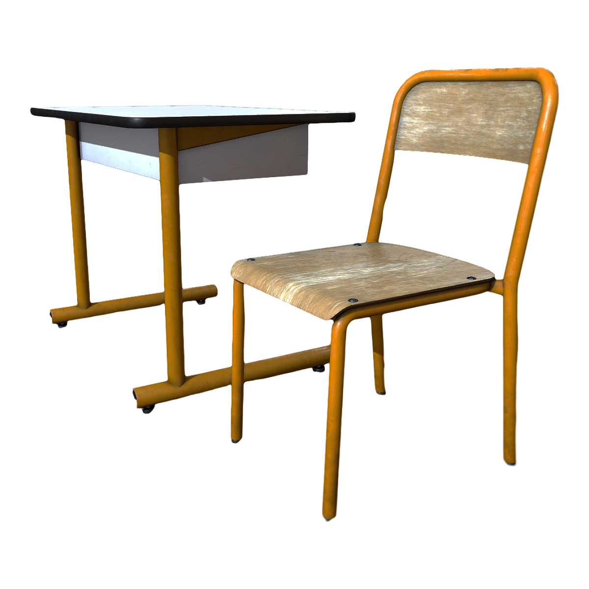 老式校园实木课桌座椅套件 | 实木家具,课桌,桌椅,老式,学校,桌椅3D模型,校园桌椅,桌椅套件,学校设施,课桌套件,3D模型,3D打印,3D素材,obj,glTF,fbx,dae,stl,3ds,glb,usdz,3dmax,blender模型,VisionPro,3D建模,3D扫描,3d打印模型