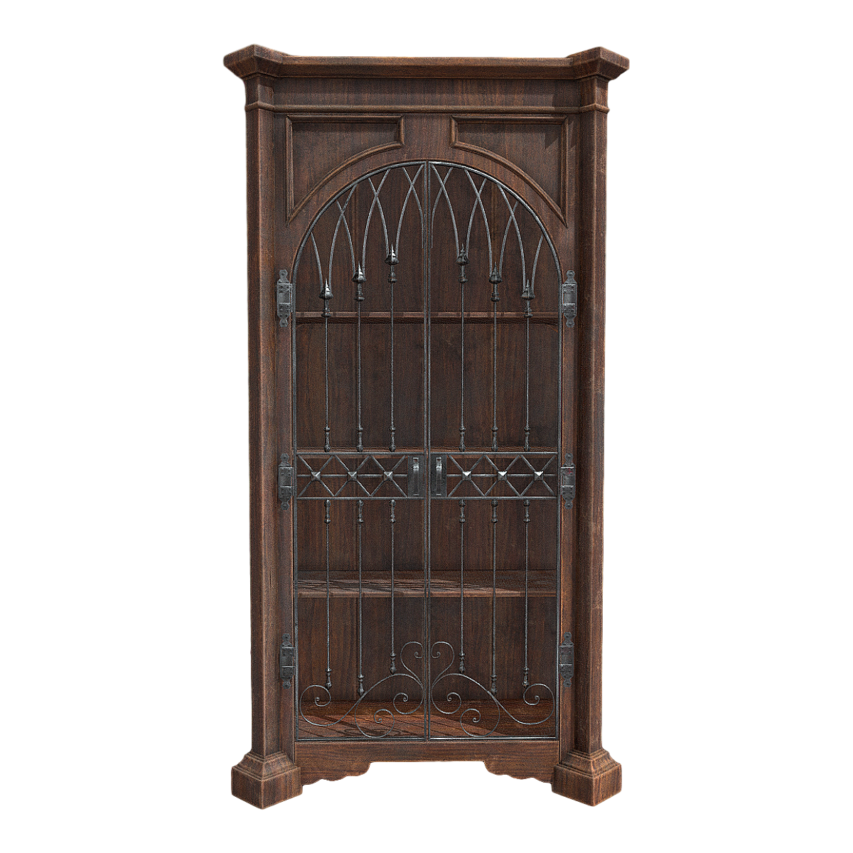 中世纪维多利亚风格乌木栅栏书柜 | 柜子,书柜,中世纪,柜子3D模型,古董家具,中世纪家具,乌木家具,维多利亚风,栅栏书柜,3D模型,3D打印,3D素材,obj,glTF,fbx,dae,stl,3ds,glb,usdz,3dmax,blender模型,VisionPro,3D建模,3D扫描,3d打印模型