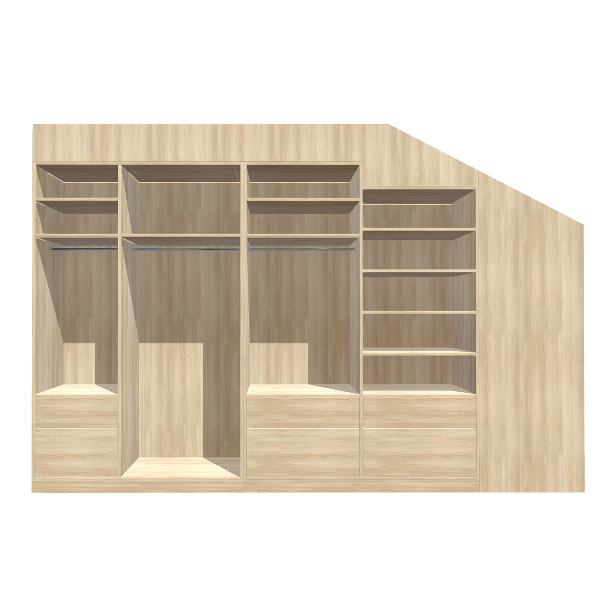 欧式简约风白桦木艺多功能衣柜 | 柜子,木柜,实木家具,储物柜,欧式,柜子3D模型,衣柜,简约风,白桦木家具,多功能衣柜,3D模型,3D打印,3D素材,obj,glTF,fbx,dae,stl,3ds,glb,usdz,3dmax,blender模型,VisionPro,3D建模,3D扫描,3d打印模型