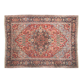 波斯式绘精致伊朗卡尚羊毛地毯