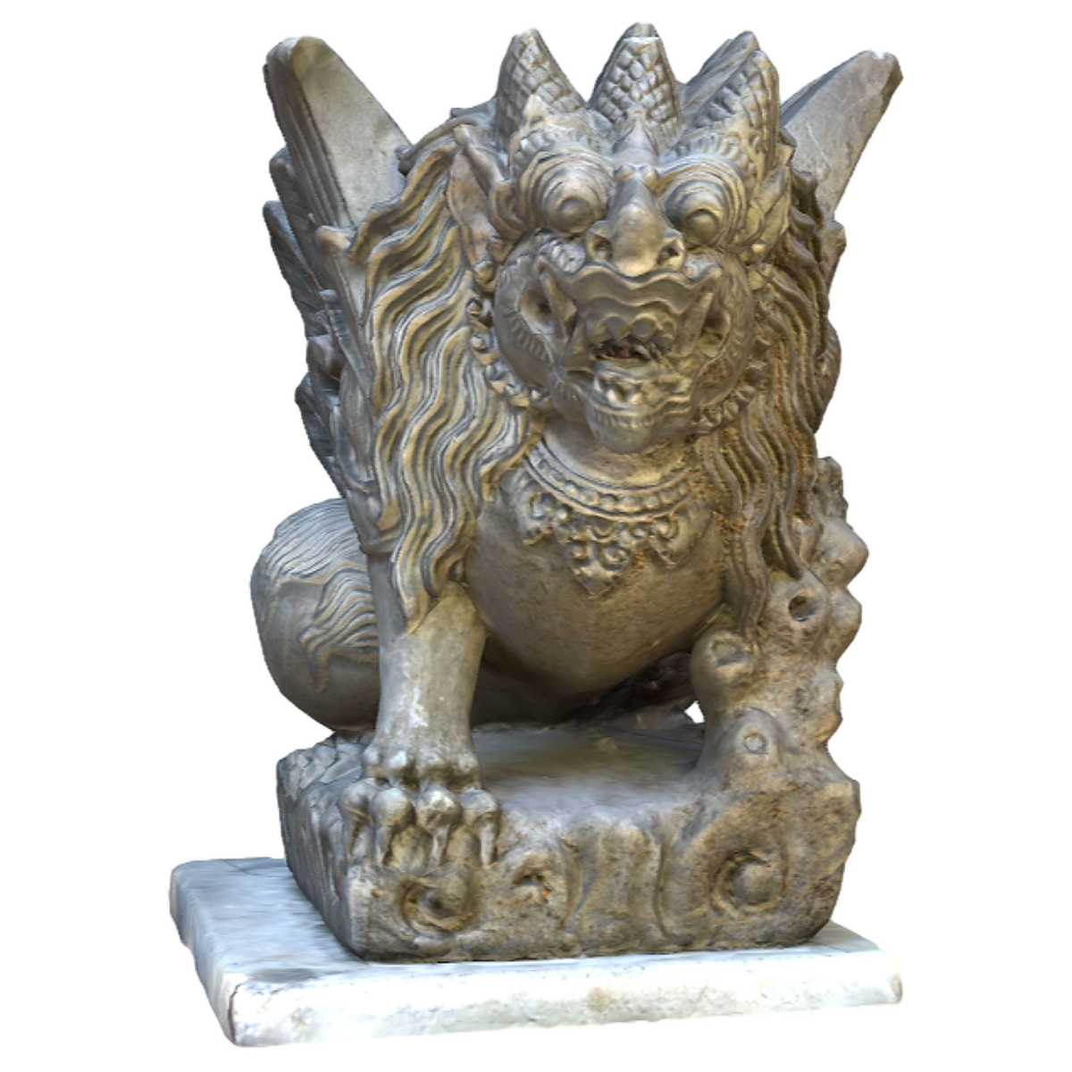 巴厘岛印尼式大理石制石狮 | 雕像,石雕,石狮,雕像3D模型,大理石制品,印尼式,巴厘岛,巴厘岛石狮,大理石石狮,巴厘岛石雕,3D模型,3D打印,3D素材,obj,glTF,fbx,dae,stl,3ds,glb,usdz,3dmax,blender模型,VisionPro,3D建模,3D扫描,3d打印模型