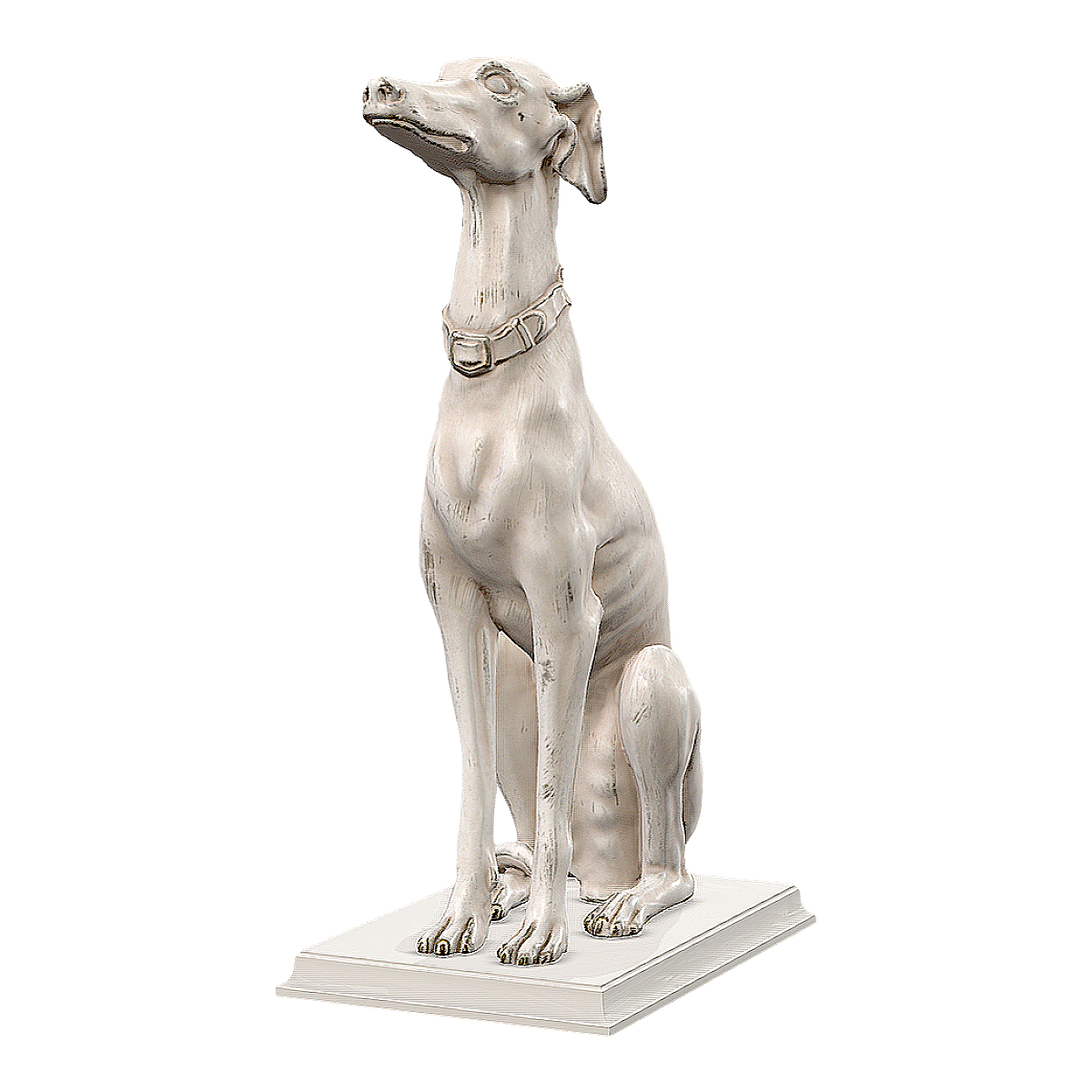 家具设计师Roberto Giovannini的木雕作品 灰猎犬雕像 | 雕塑,雕像,艺术品,木雕,木雕3D模型,灰猎犬雕像,猎犬雕像,家具设计师,灰猎犬,白色木雕,3D模型,3D打印,3D素材,obj,glTF,fbx,dae,stl,3ds,glb,usdz,3dmax,blender模型,VisionPro,3D建模,3D扫描,3d打印模型