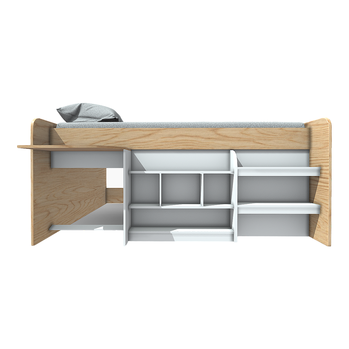 北欧式校园宿舍木制书柜床一体多功能床 | 书柜,床具3D模型,北欧式,木制床具,单人床具,宿舍,宿舍床具,校园宿舍,多功能床,书柜床一体,3D模型,3D打印,3D素材,obj,glTF,fbx,dae,stl,3ds,glb,usdz,3dmax,blender模型,VisionPro,3D建模,3D扫描,3d打印模型