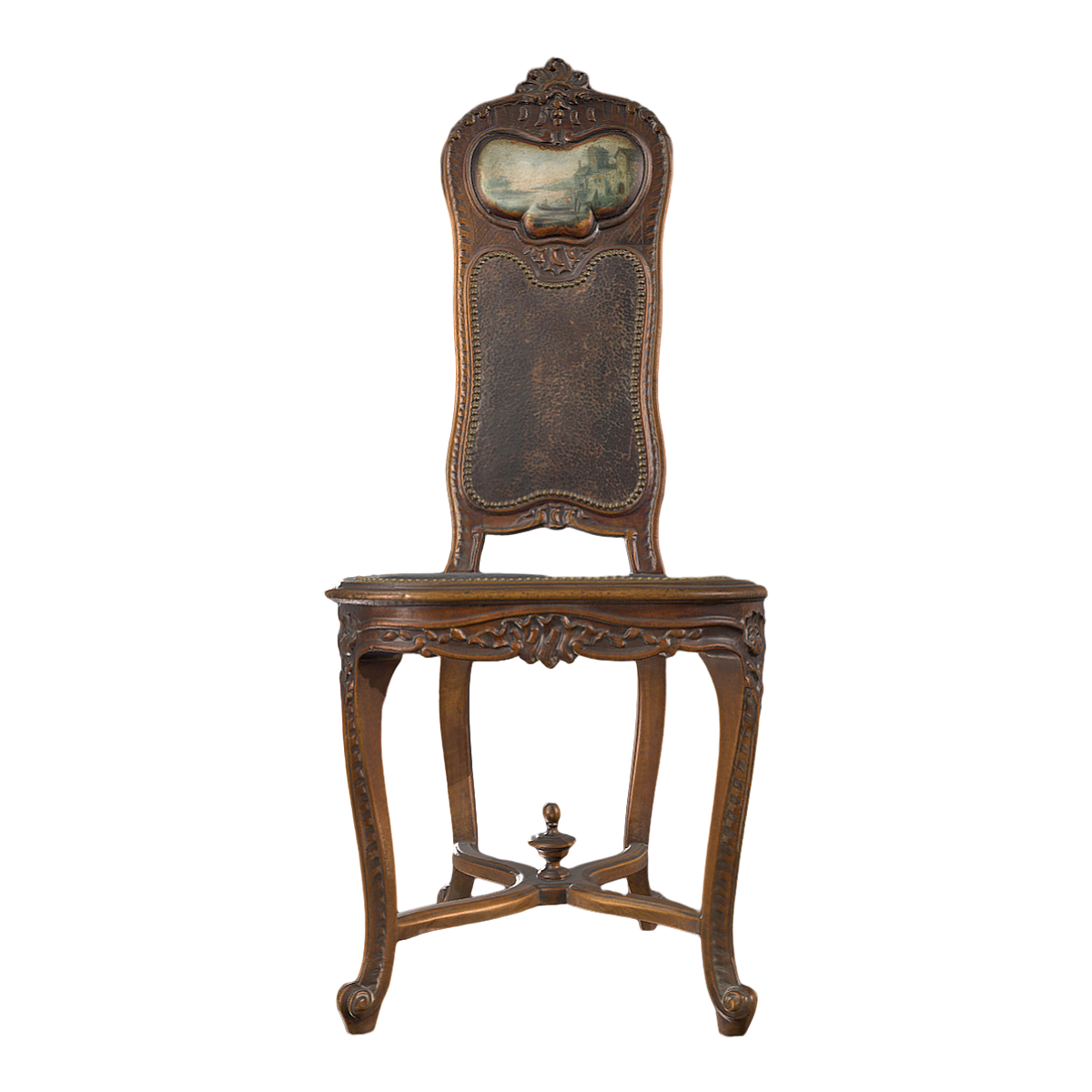 英伦式维多利亚古典风彩绘真皮餐椅 | 椅子,靠背椅,餐椅,椅子3D模型,古典风,维多利亚风,英伦式,皮革制品,彩绘家具,复古彩绘椅,3D模型,3D打印,3D素材,obj,glTF,fbx,dae,stl,3ds,glb,usdz,3dmax,blender模型,VisionPro,3D建模,3D扫描,3d打印模型