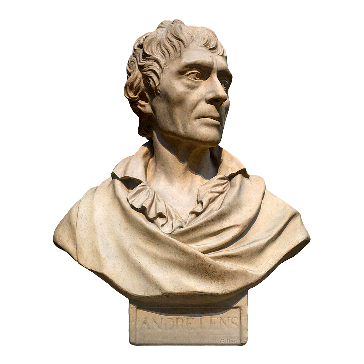 雕塑家吉尔·兰伯特·戈德夏尔的石膏雕像《安德烈半身像》 | 雕像,雕像3D模型,博物馆藏品,石膏雕像,石膏制品,比利时雕塑,吉尔·兰伯特·戈德夏尔,安德烈,比利时布鲁塞尔的皇家美术馆,安德烈半身像,3D模型,3D打印,3D素材,obj,glTF,fbx,dae,stl,3ds,glb,usdz,3dmax,blender模型,VisionPro,3D建模,3D扫描,3d打印模型