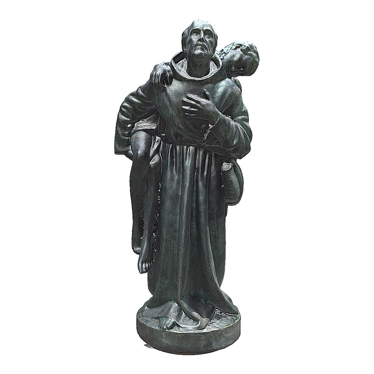 若昂·西达德（João Cidade）铸铁雕像 | 雕像,雕像3D模型,铸铁雕像,若昂·西达德,医生,中世纪医生,João·Cidade,圣约翰,牧师,中世纪医院,3D模型,3D打印,3D素材,obj,glTF,fbx,dae,stl,3ds,glb,usdz,3dmax,blender模型,VisionPro,3D建模,3D扫描,3d打印模型