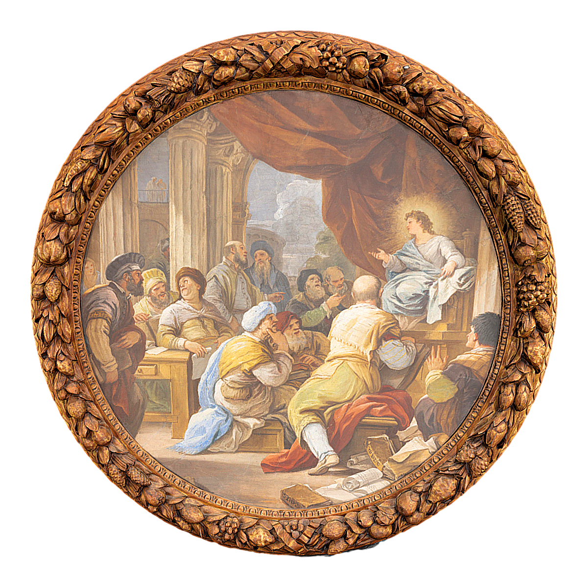 由卢卡·吉奥达诺创作的《医生中的基督》 | 油画,博物馆藏品,名画,明尼阿波利斯艺术博物馆,医生中的基督,卢卡·吉奥达诺,意大利画家,巴洛克风油画,十七世纪画家,十七世纪油画,3D模型,3D打印,3D素材,obj,glTF,fbx,dae,stl,3ds,glb,usdz,3dmax,blender模型,VisionPro,3D建模,3D扫描,3d打印模型