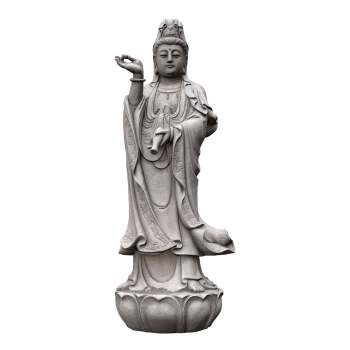 赫施泰滕花园的《观世音菩萨雕像》