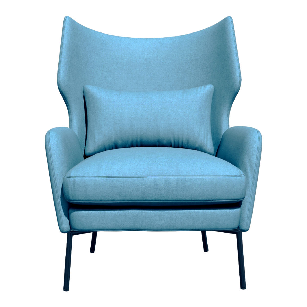 简约金属海蓝色布艺单人沙发椅扶手椅 | 沙发,沙发椅,单人沙发,简约,金属,扶手椅,布艺,沙发3D模型,室内家具,海蓝色,3D模型,3D打印,3D素材,obj,glTF,fbx,dae,stl,3ds,glb,usdz,3dmax,blender模型,VisionPro,3D建模,3D扫描,3d打印模型