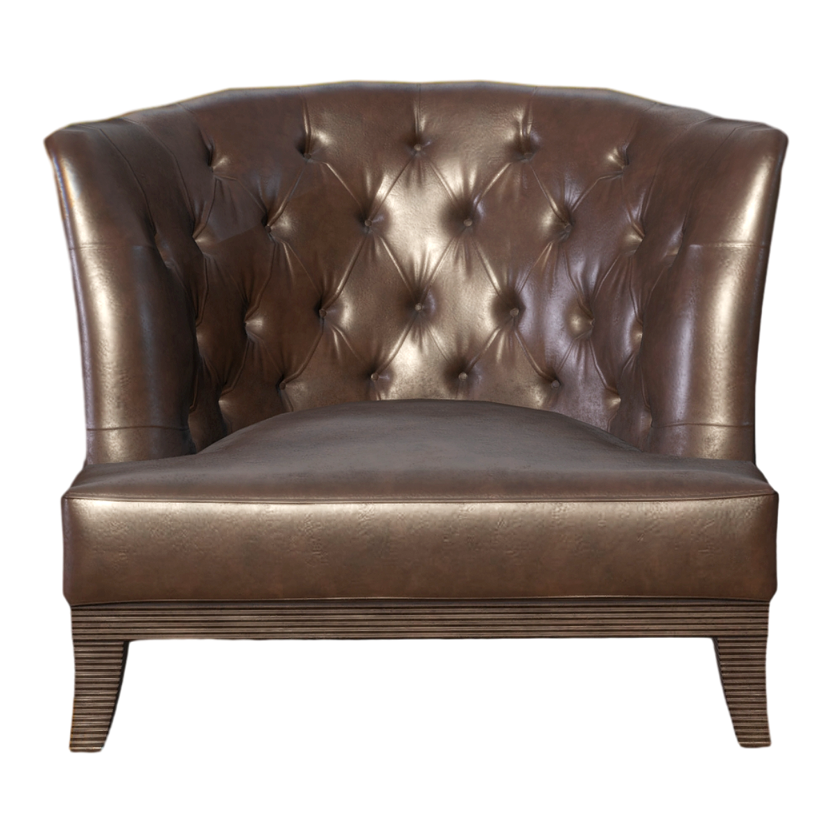 美式深棕色真皮单人高背扶手沙发椅 | 沙发,沙发椅,单人沙发,美式,扶手椅,真皮,沙发3D模型,休闲沙发,棕色,高背椅,3D模型,3D打印,3D素材,obj,glTF,fbx,dae,stl,3ds,glb,usdz,3dmax,blender模型,VisionPro,3D建模,3D扫描,3d打印模型