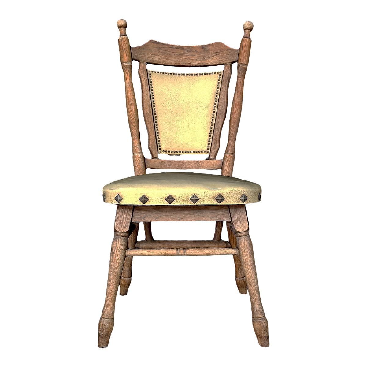 美式复古实木黄色真皮坐垫椅靠背椅 | 椅子,复古,实木,靠背椅,美式,椅子3D模型,真皮,室内家具,坐垫椅,黄色,3D模型,3D打印,3D素材,obj,glTF,fbx,dae,stl,3ds,glb,usdz,3dmax,blender模型,VisionPro,3D建模,3D扫描,3d打印模型