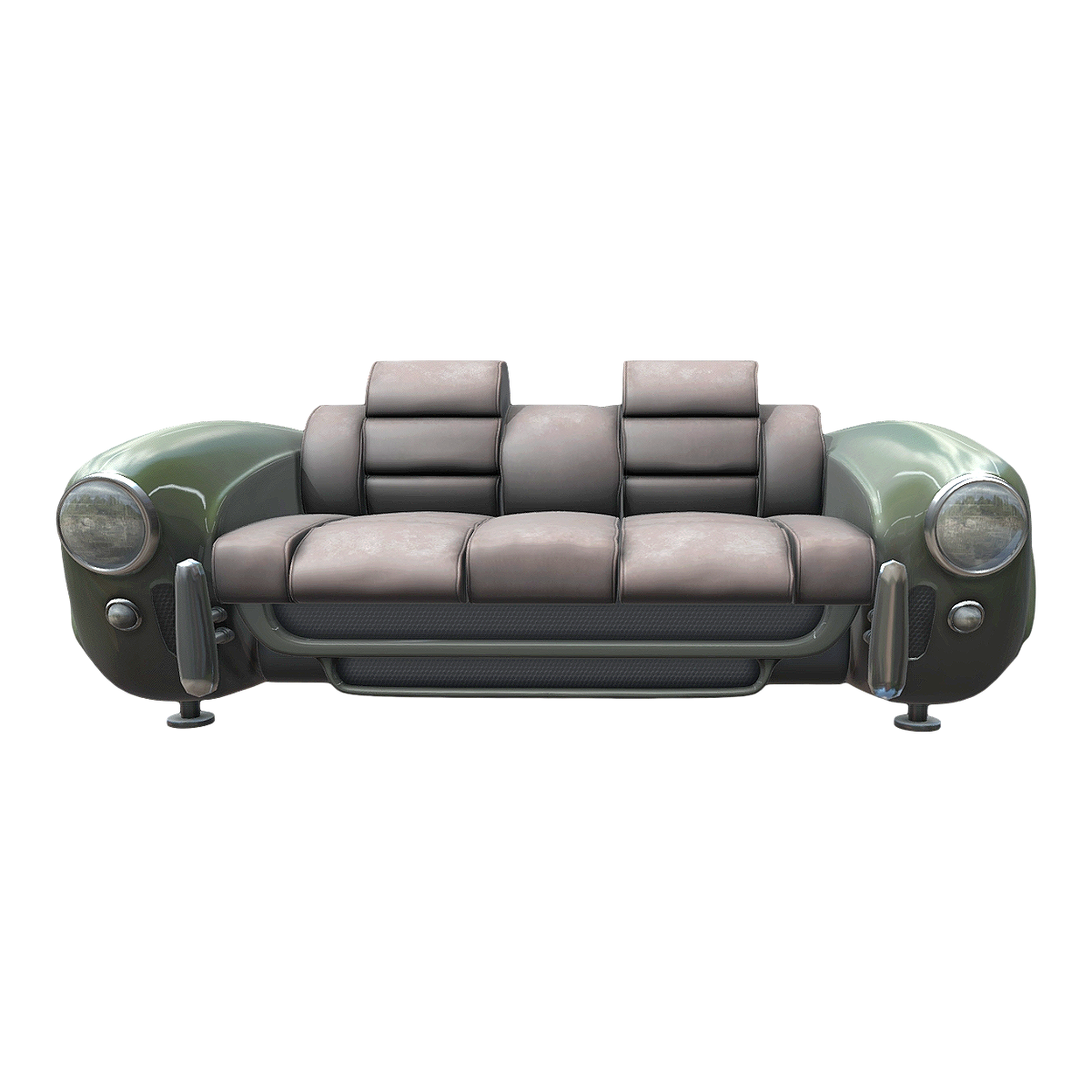 现代创意绿皮车头浅棕色皮革双人靠背扶手沙发 | 沙发,现代,双人沙发,沙发3D模型,室内家具,皮革,创意,浅棕色,靠背扶手沙发,绿皮车头,3D模型,3D打印,3D素材,obj,glTF,fbx,dae,stl,3ds,glb,usdz,3dmax,blender模型,VisionPro,3D建模,3D扫描,3d打印模型