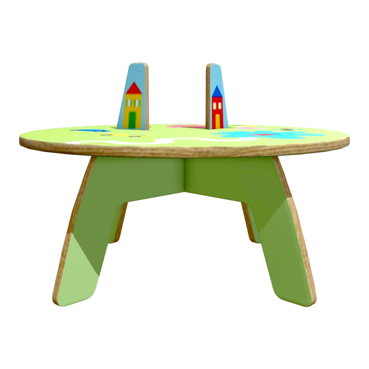 现代实木绿漆儿童涂鸦小圆桌 | 实木,现代,小圆桌,桌子3D模型,室内家具,儿童桌,儿童涂鸦,游戏桌,绿漆,玩具桌,3D模型,3D打印,3D素材,obj,glTF,fbx,dae,stl,3ds,glb,usdz,3dmax,blender模型,VisionPro,3D建模,3D扫描,3d打印模型