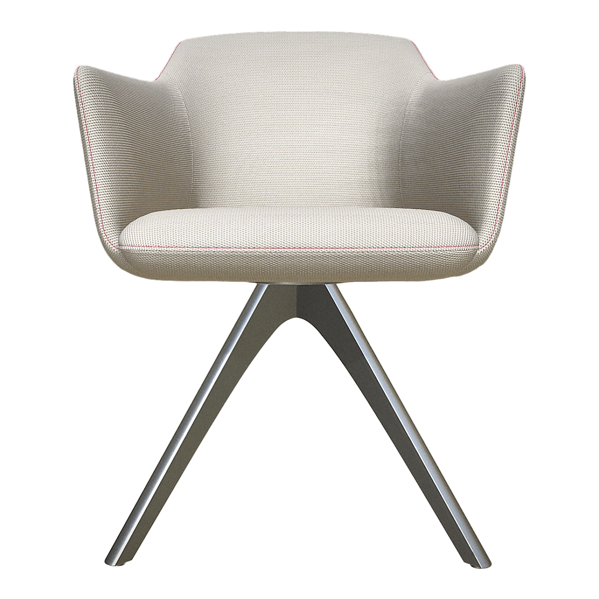 居家客厅卧室银白色不锈钢金属布艺靠背扶手沙发椅高脚椅-白色 | 沙发椅,白色,椅子3D模型,布艺,室内家具,居家,四脚椅,靠背扶手椅,银白色,不锈钢金属,3D模型,3D打印,3D素材,obj,glTF,fbx,dae,stl,3ds,glb,usdz,3dmax,blender模型,VisionPro,3D建模,3D扫描,3d打印模型