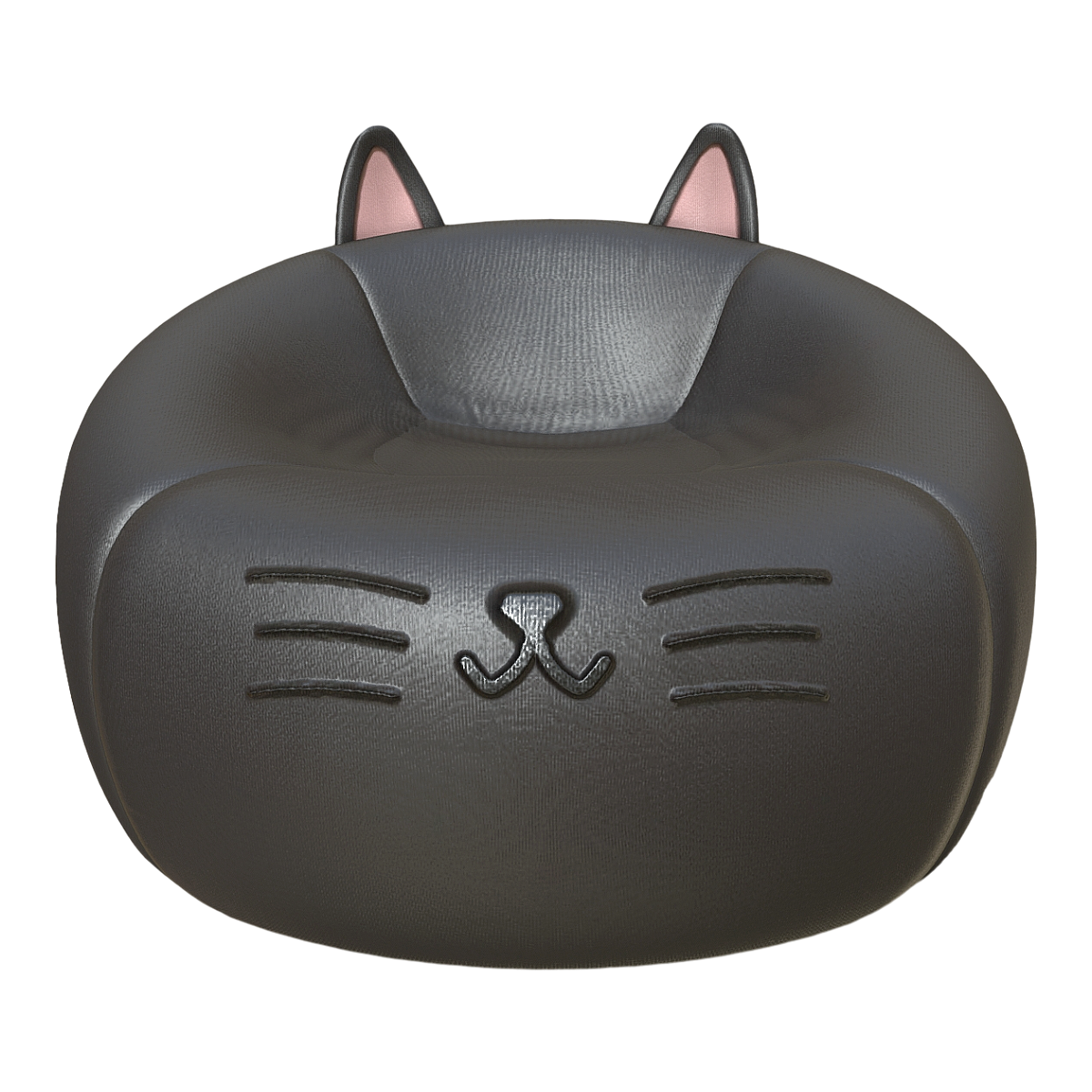 现代居家黑色布艺豆袋沙发懒人沙发-黑猫沙发 | 现代,布艺,黑色,沙发3D模型,懒人沙发,豆袋沙发,居家,榻榻米沙发,可躺沙发,黑猫沙发,3D模型,3D打印,3D素材,obj,glTF,fbx,dae,stl,3ds,glb,usdz,3dmax,blender模型,VisionPro,3D建模,3D扫描,3d打印模型